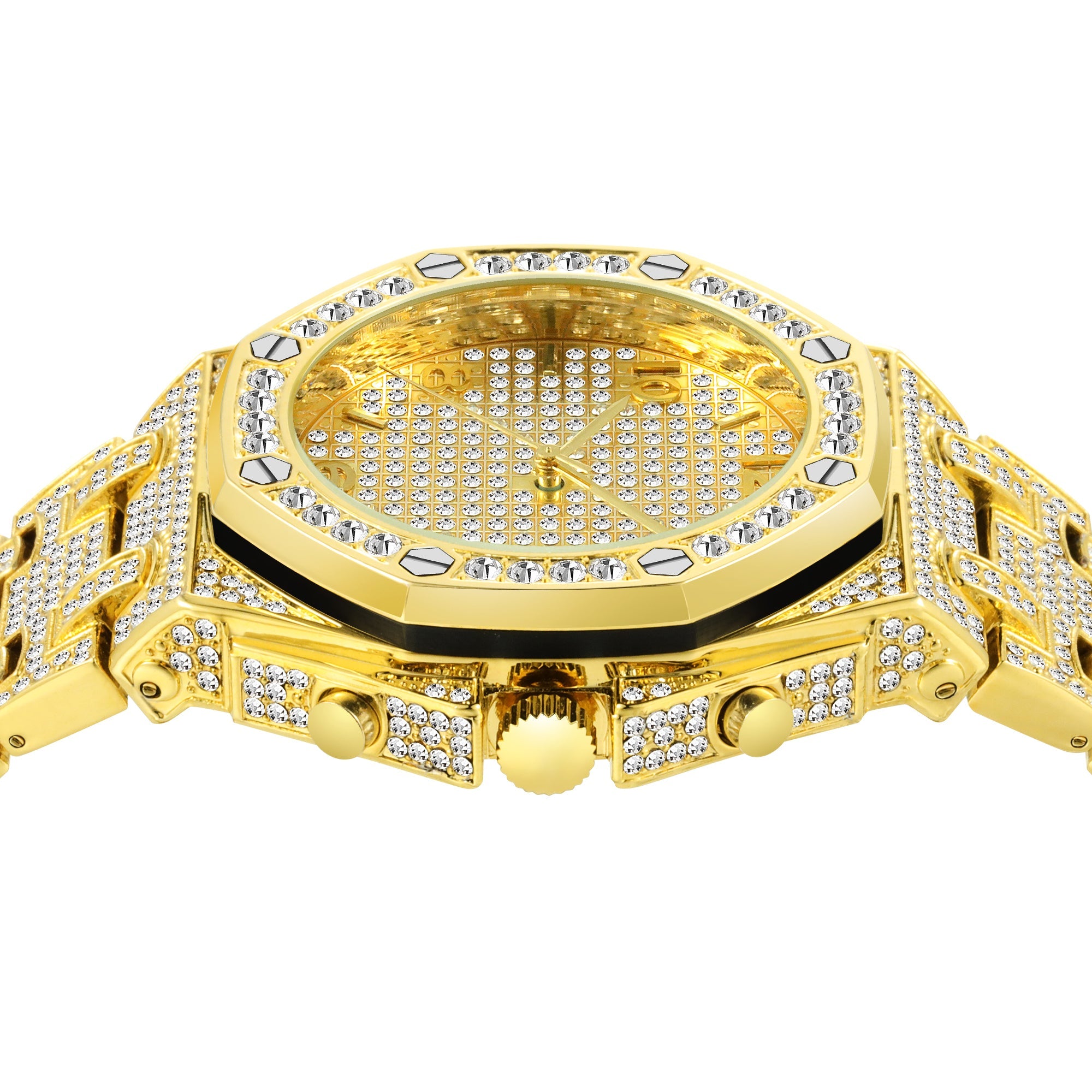 Hip hop ice watch