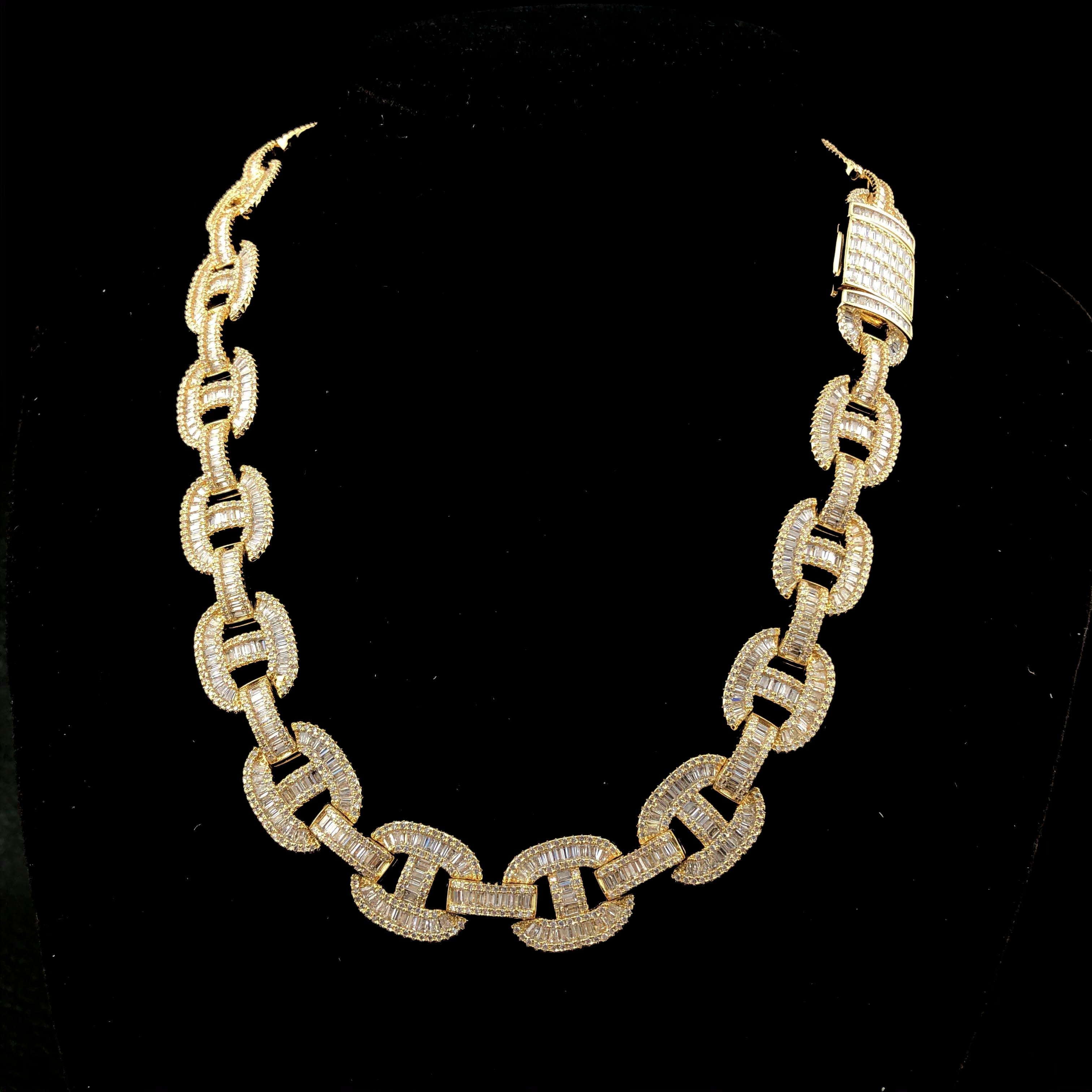15mm Baguette Mariner Chain