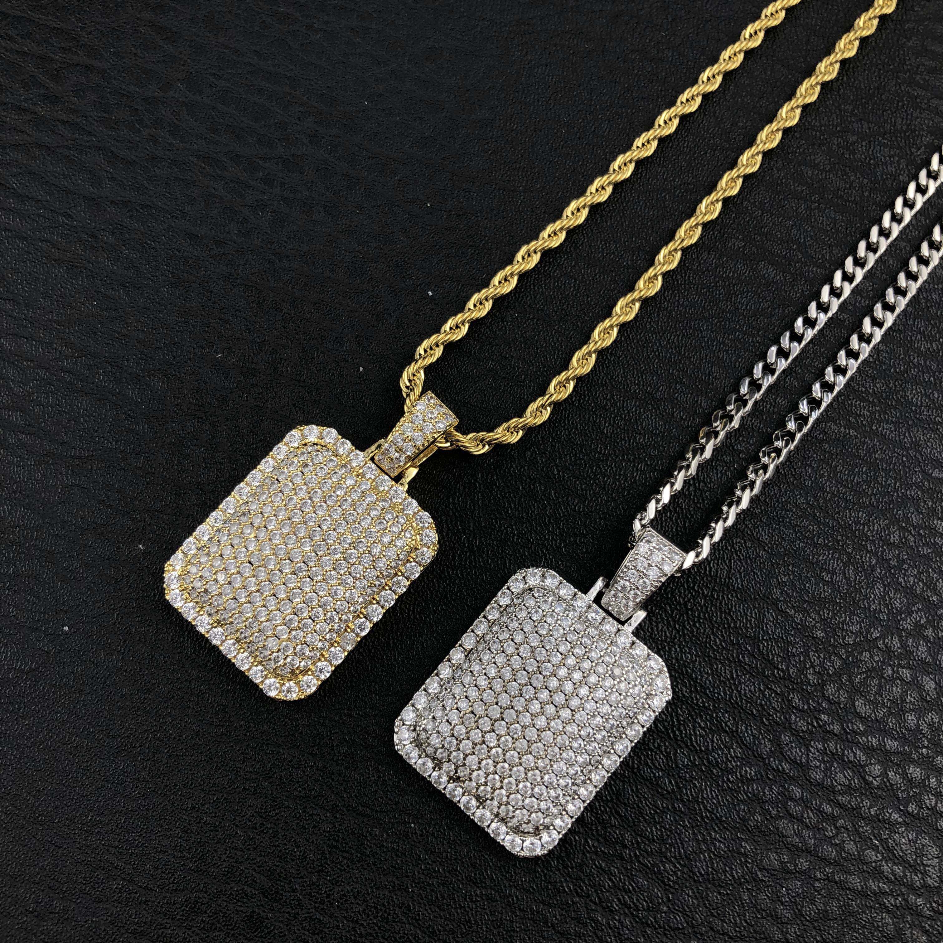 Iced cube pendant