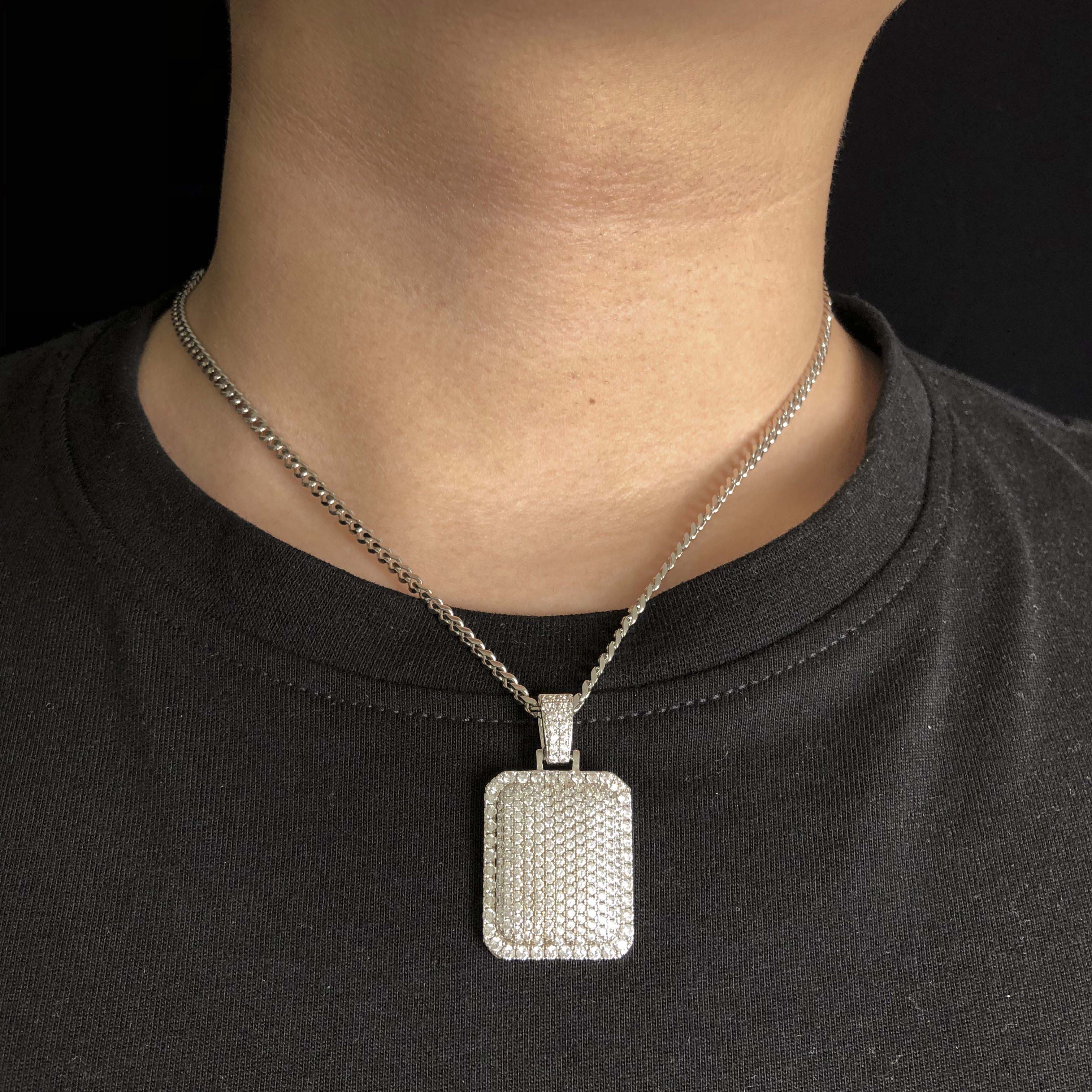 Iced cube pendant