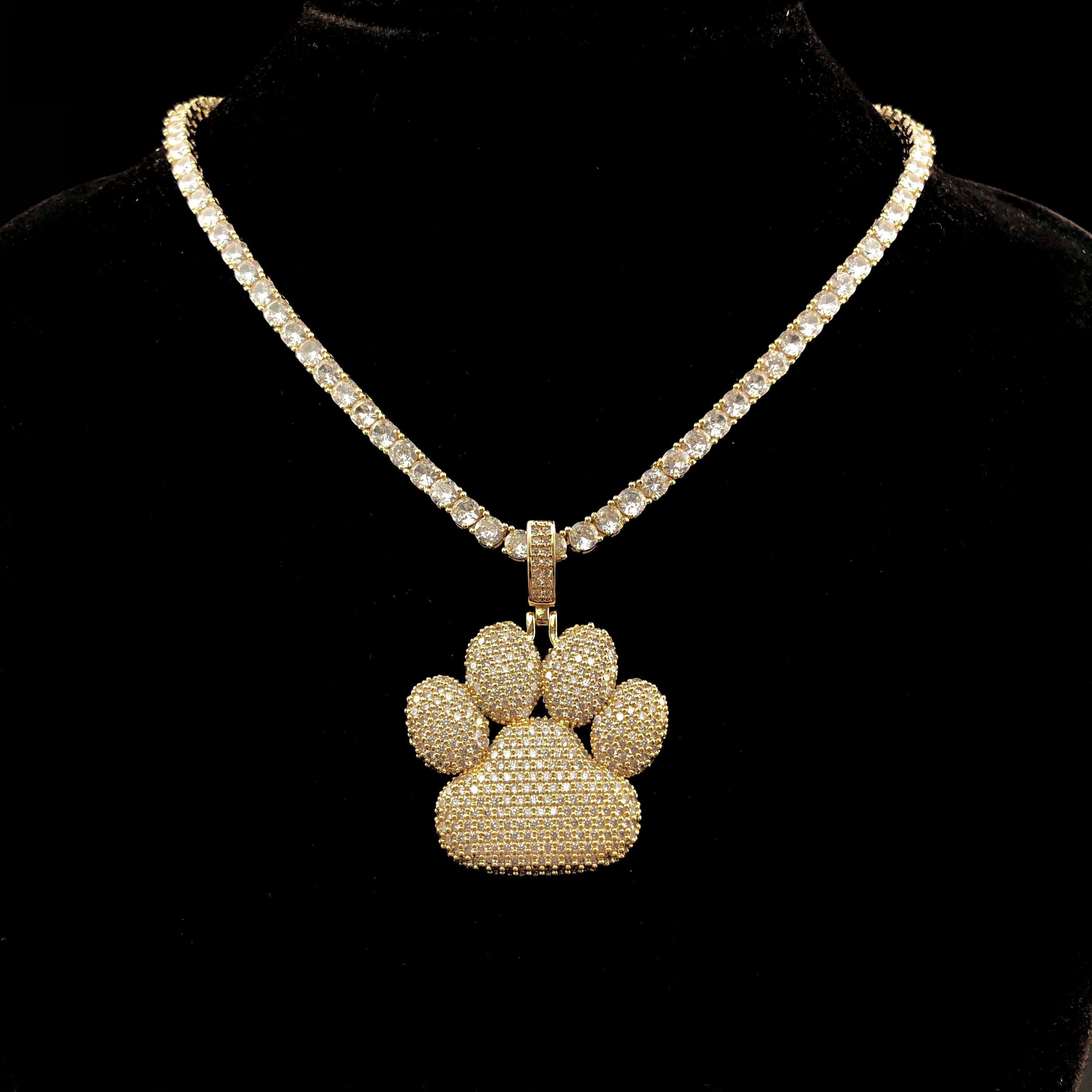 Panda feet Pendant
