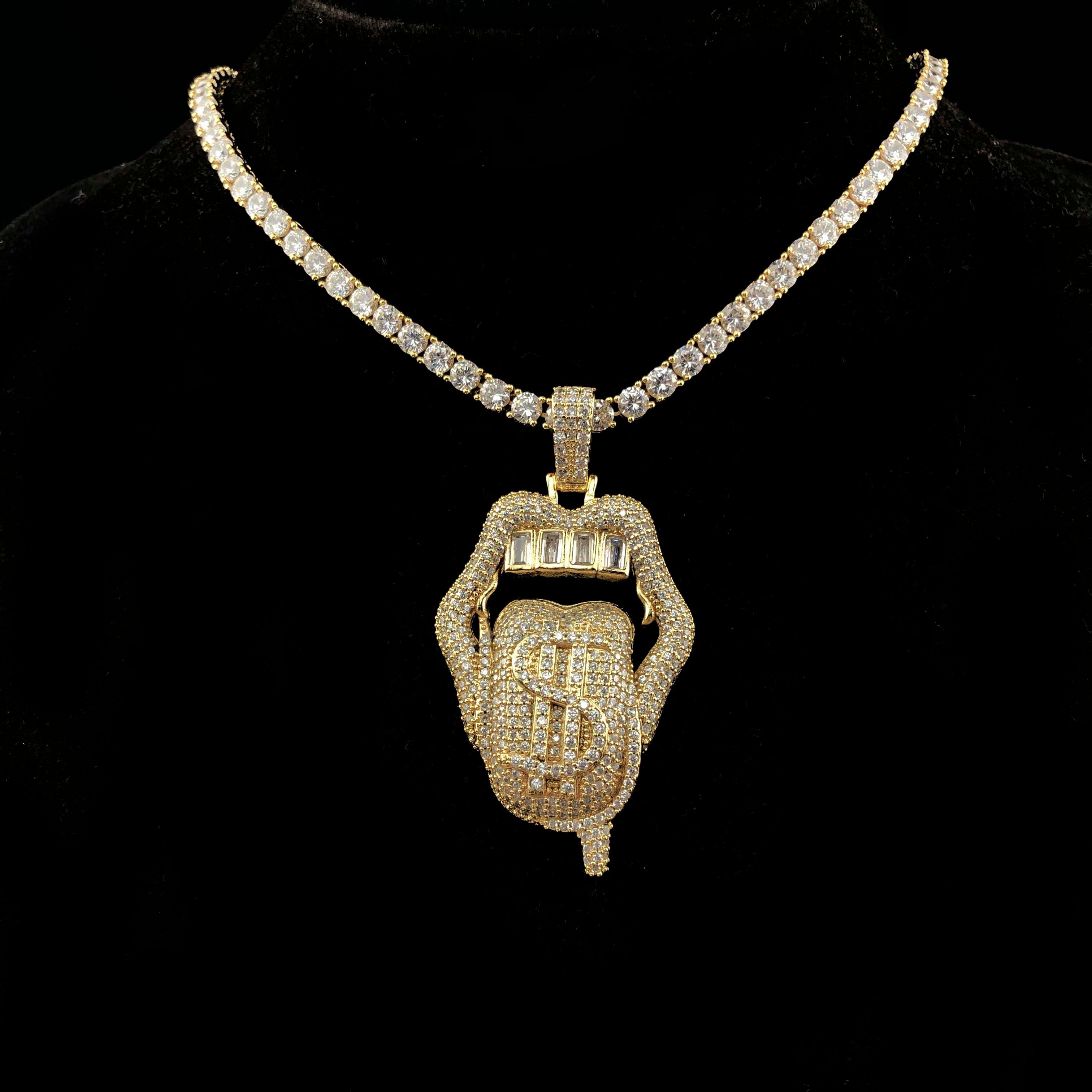 Tongue Pendant