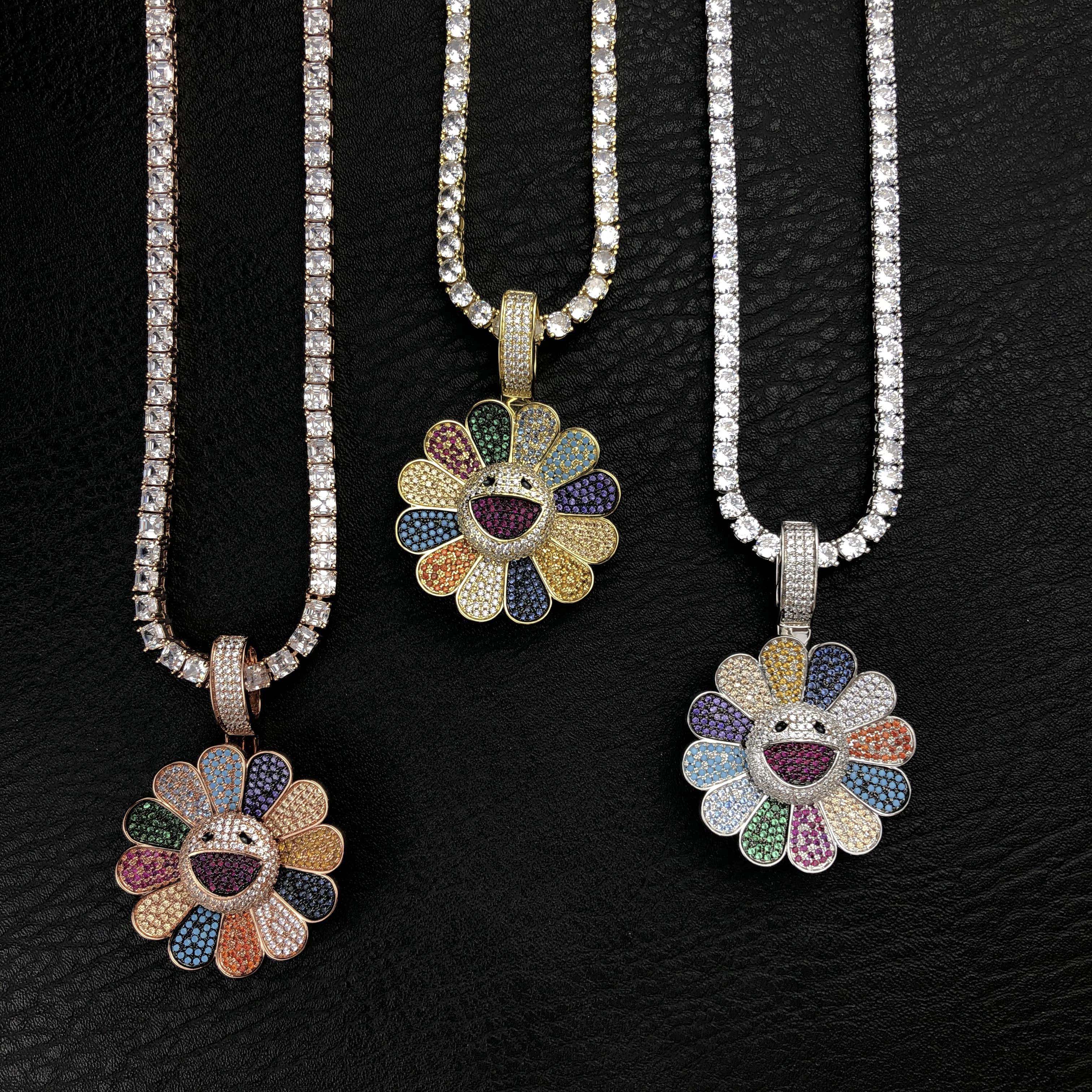 Sunflower pendant