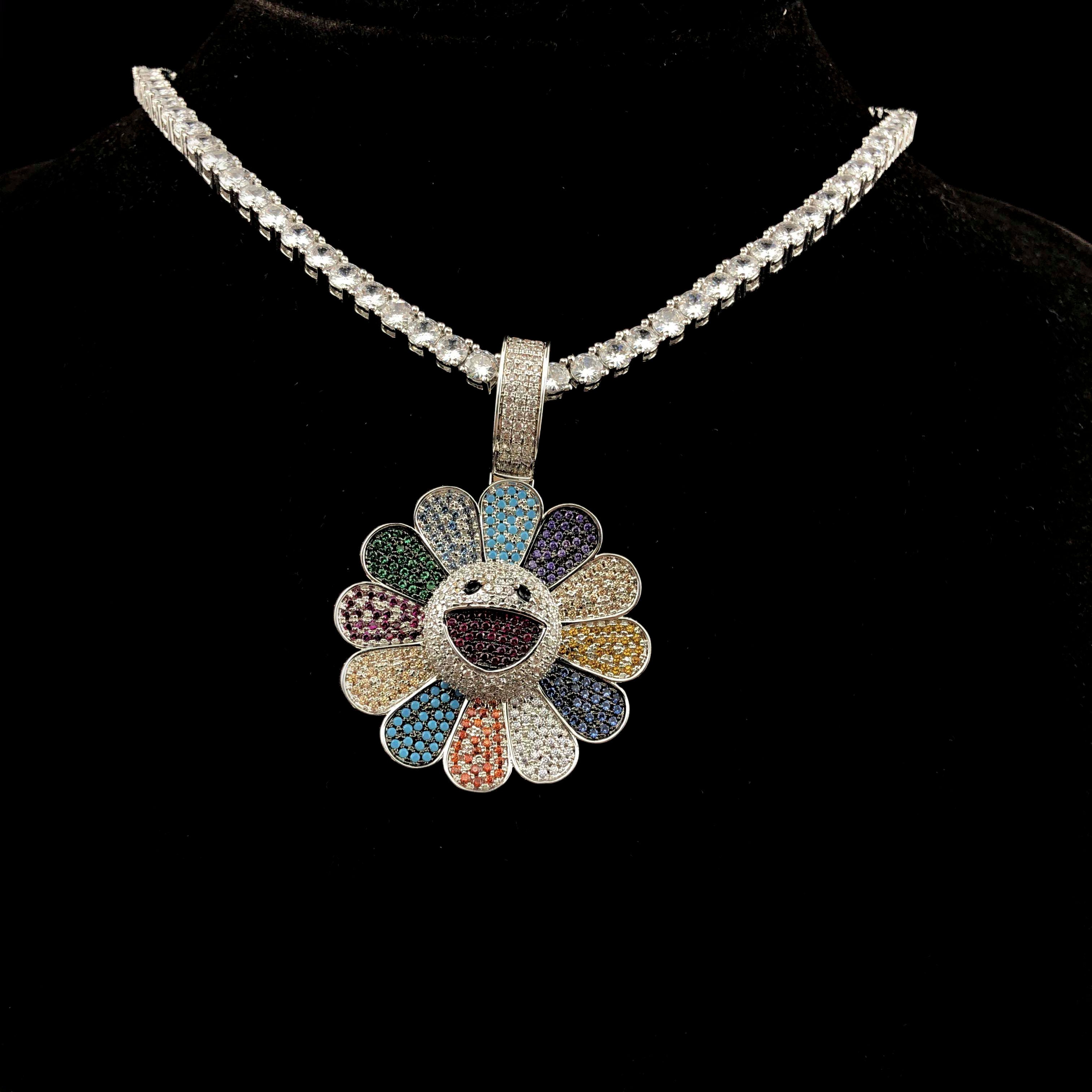 Sunflower pendant