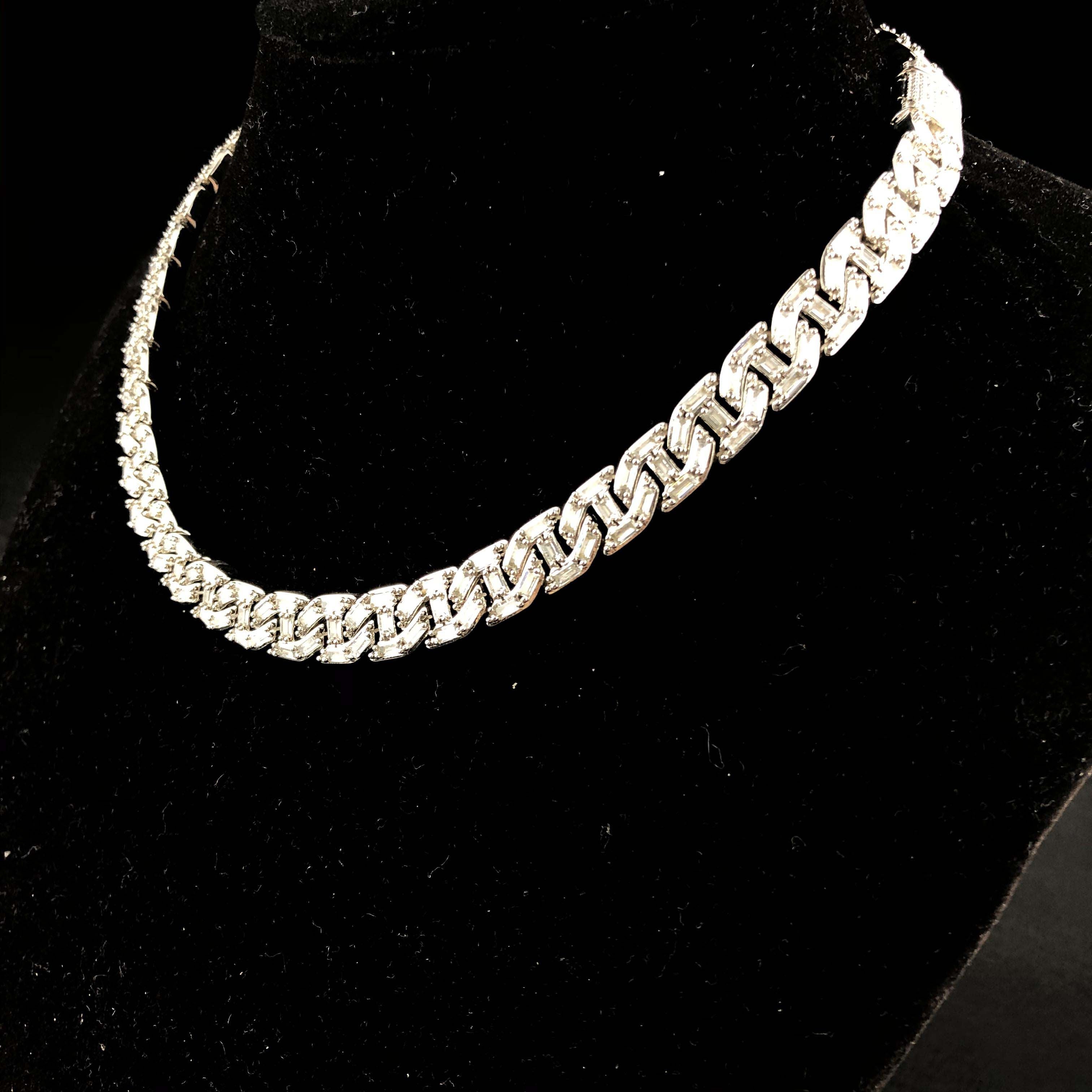 Baguette Link Chain