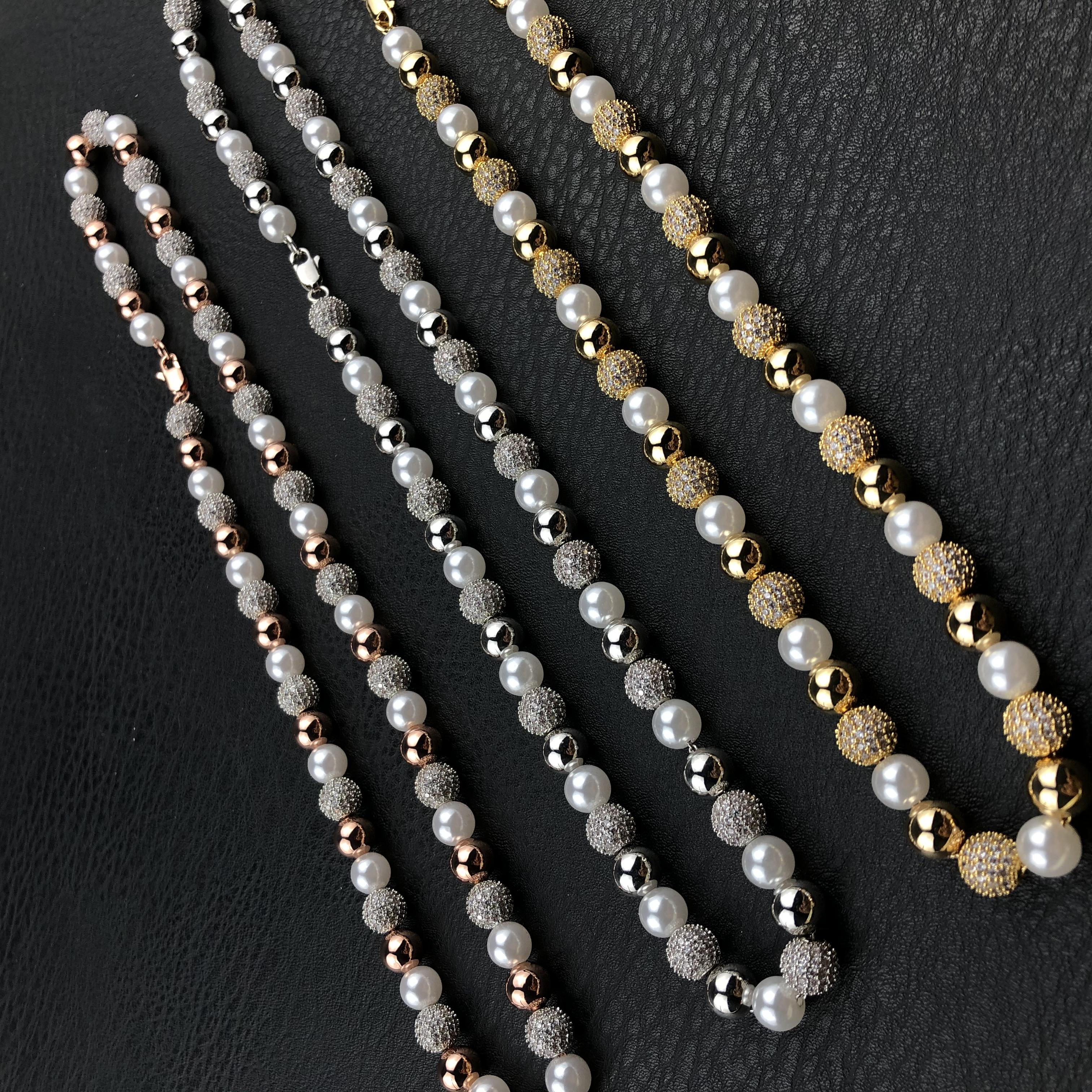 Pearl and Bead Chain