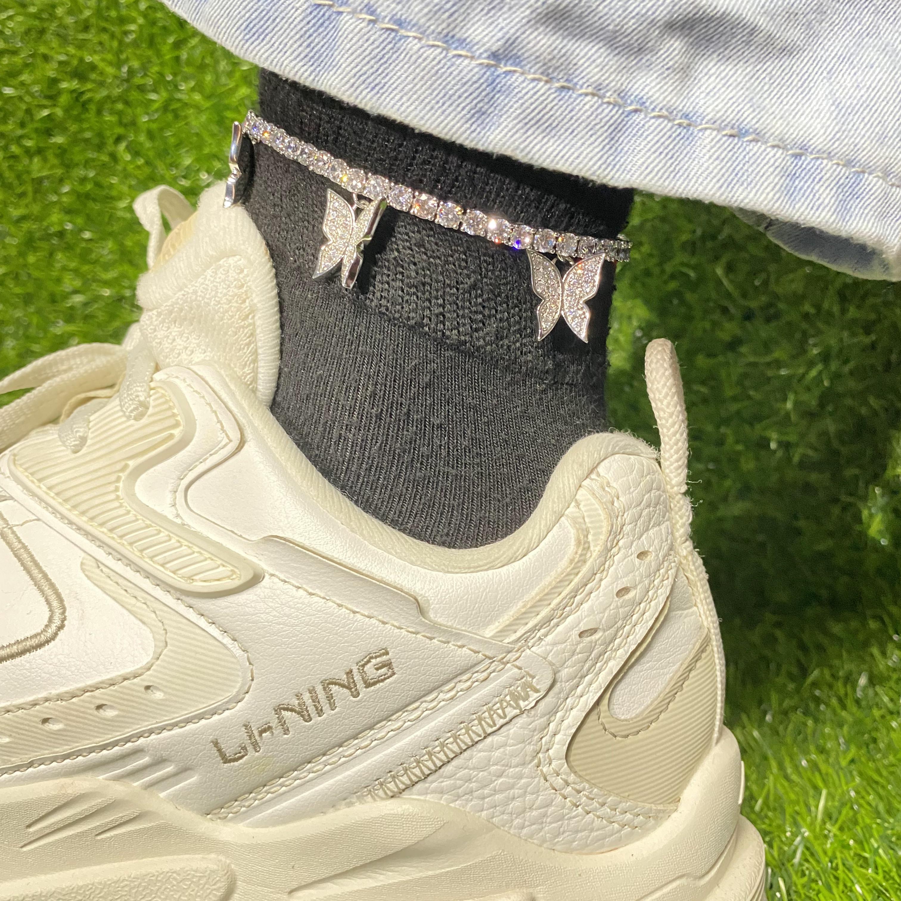 Butterfly Anklet Women – Stylish Charm for Your Ankles