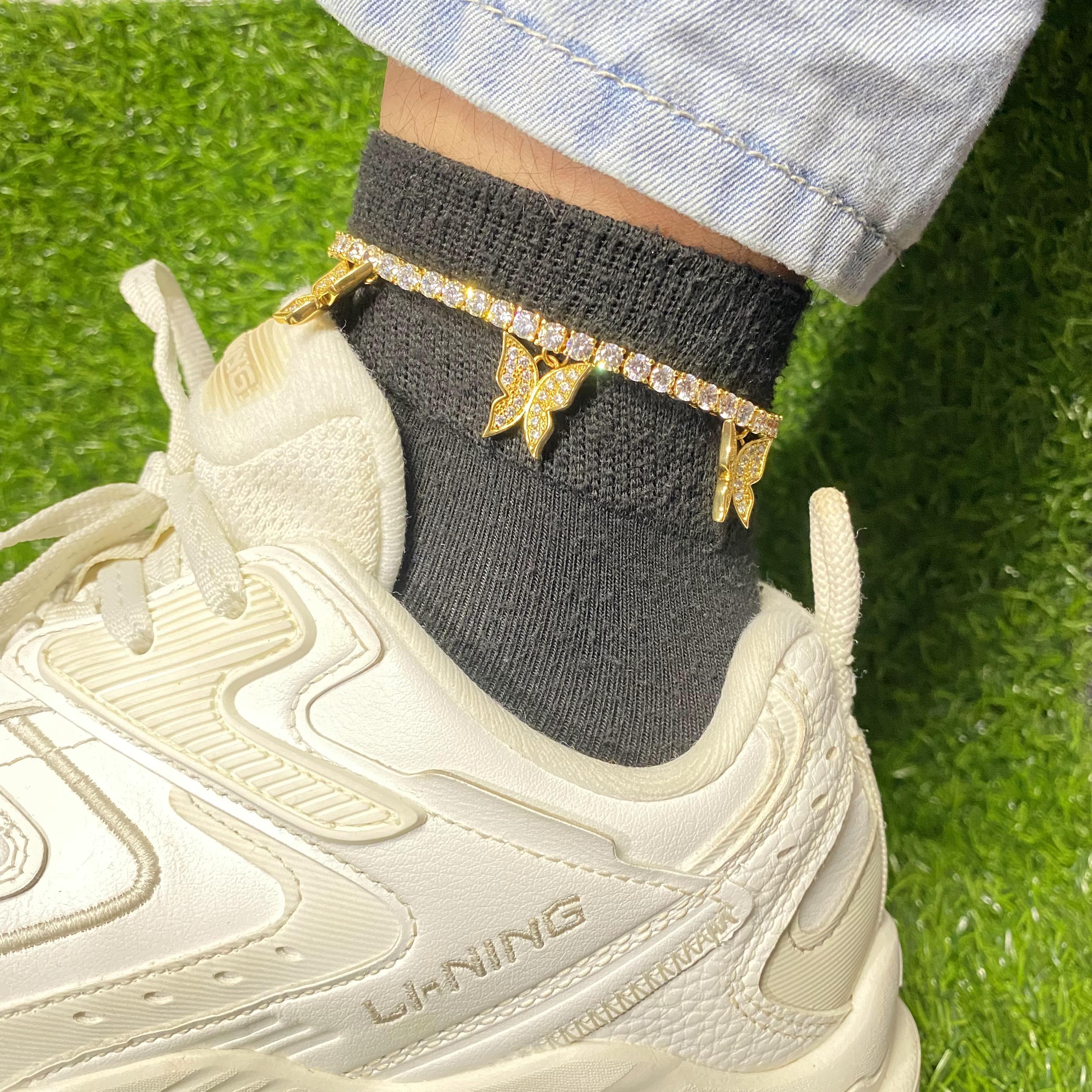 Butterfly Anklet Women – Stylish Charm for Your Ankles