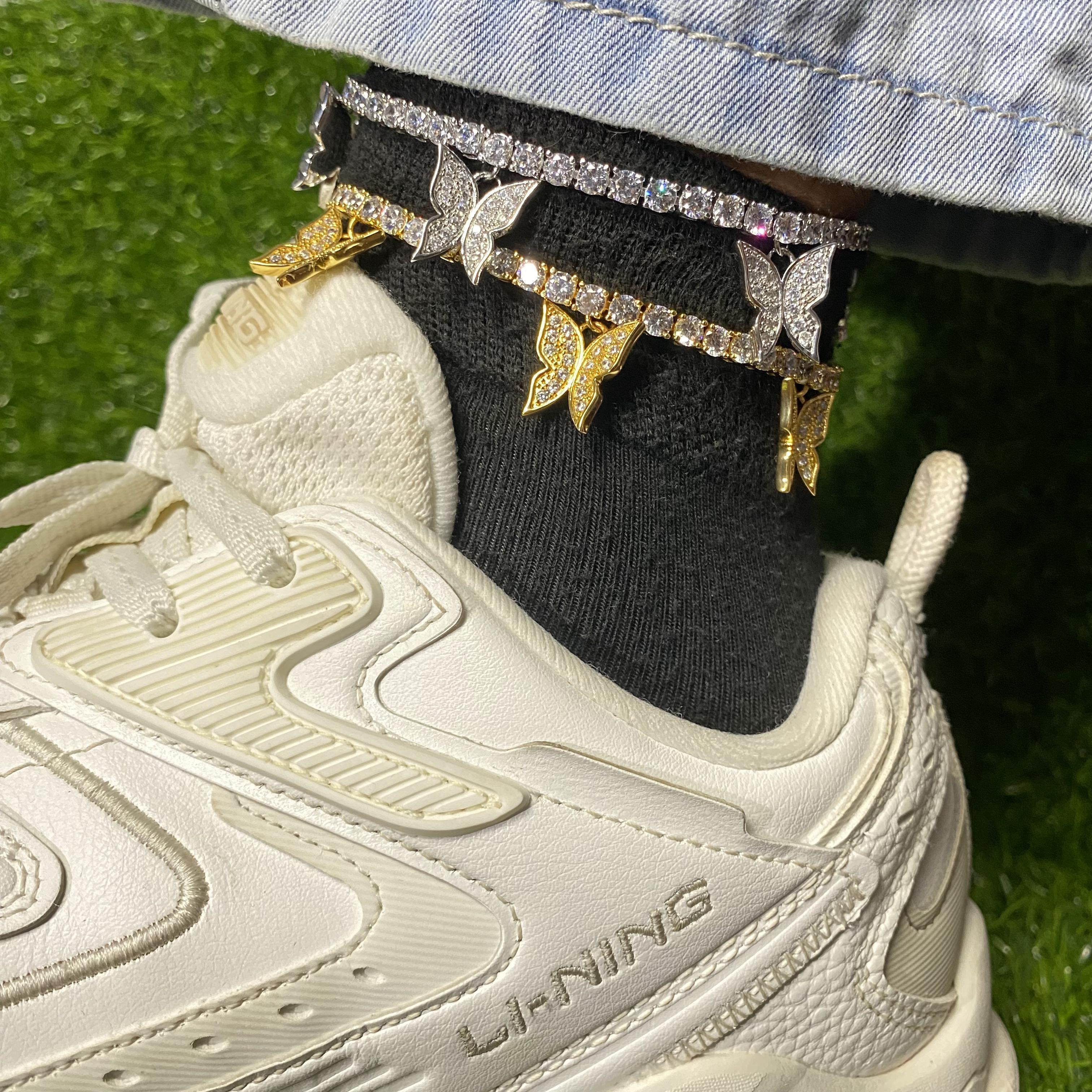 Butterfly Anklet Women – Stylish Charm for Your Ankles