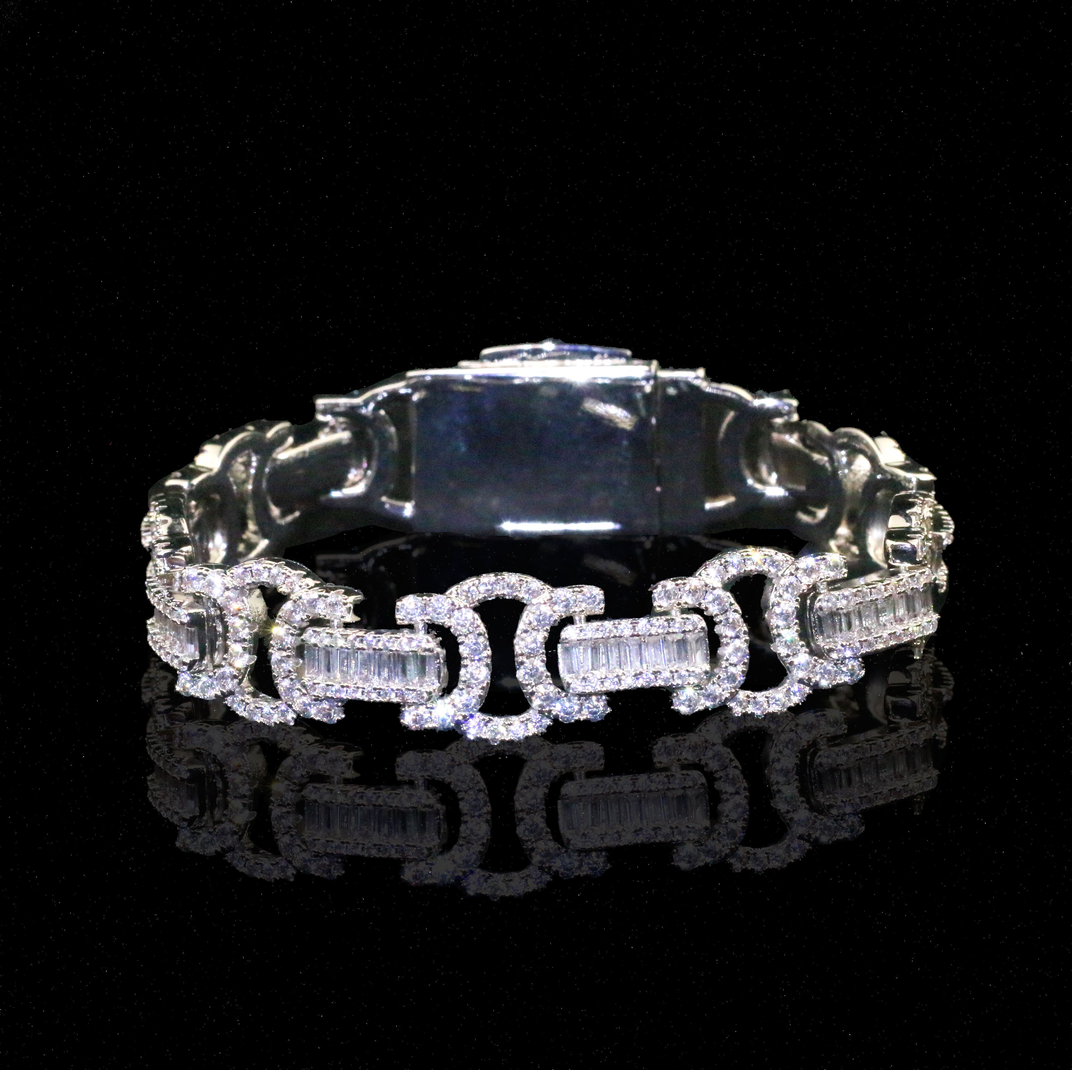 Diamond Byzantine Bracelet
