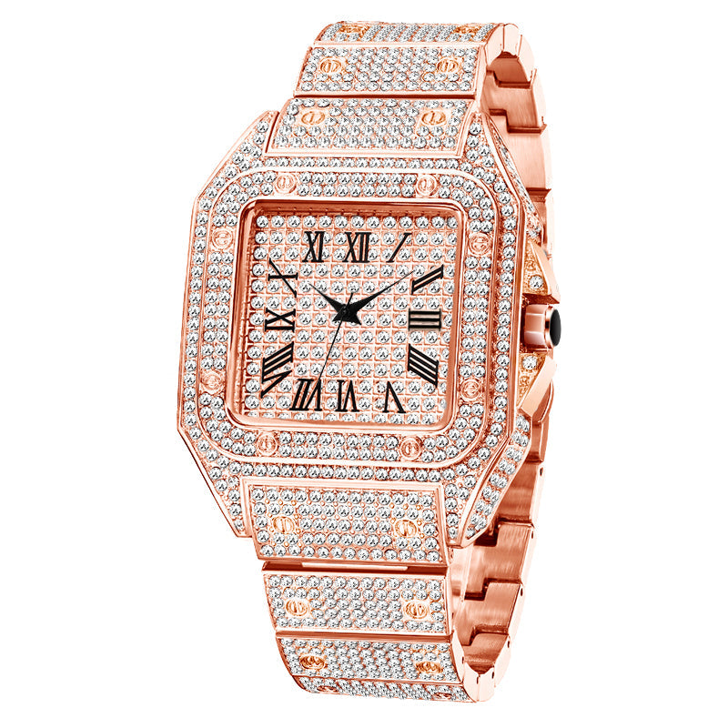 Hip hop ice watch