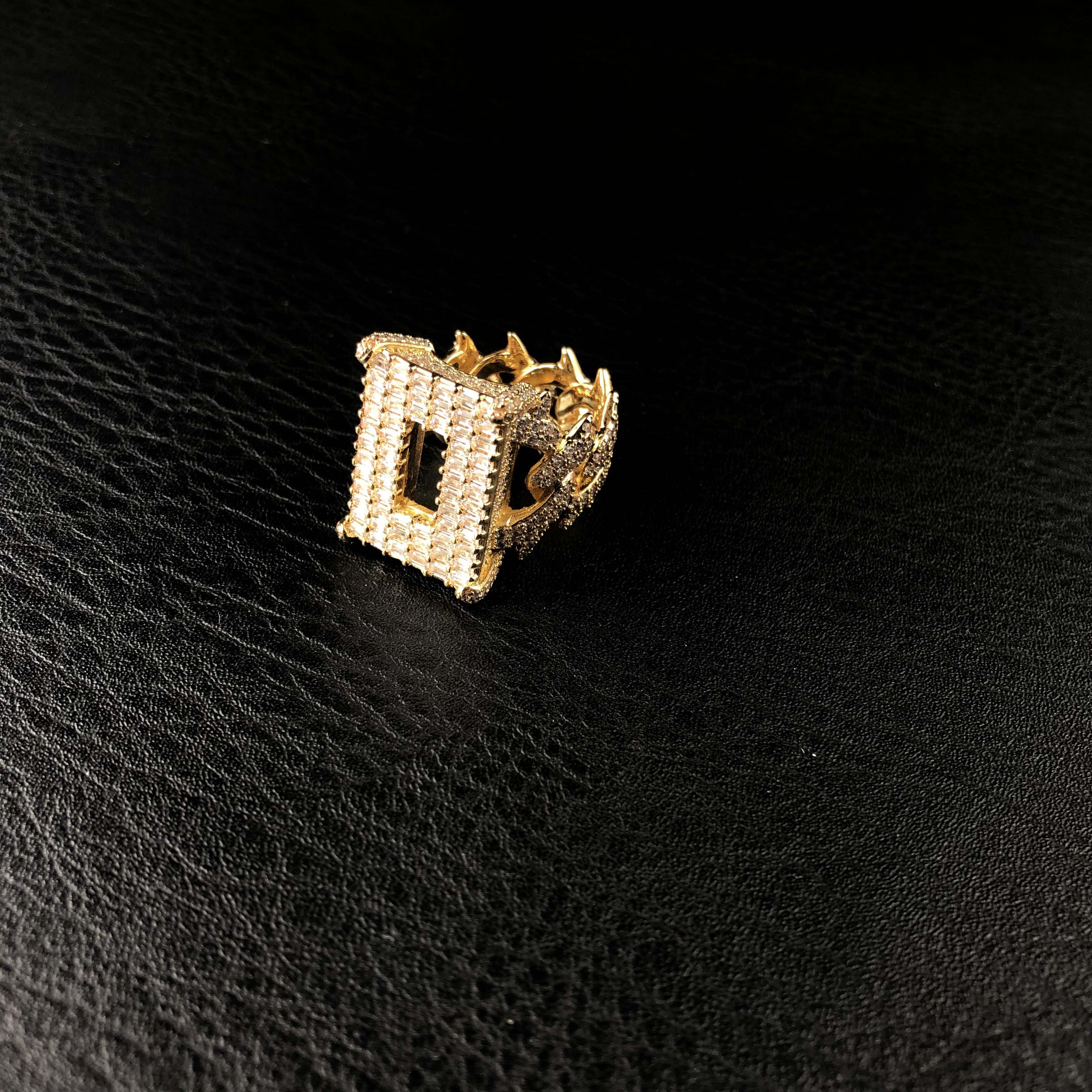 Baguette Diamond Clustered Ring O