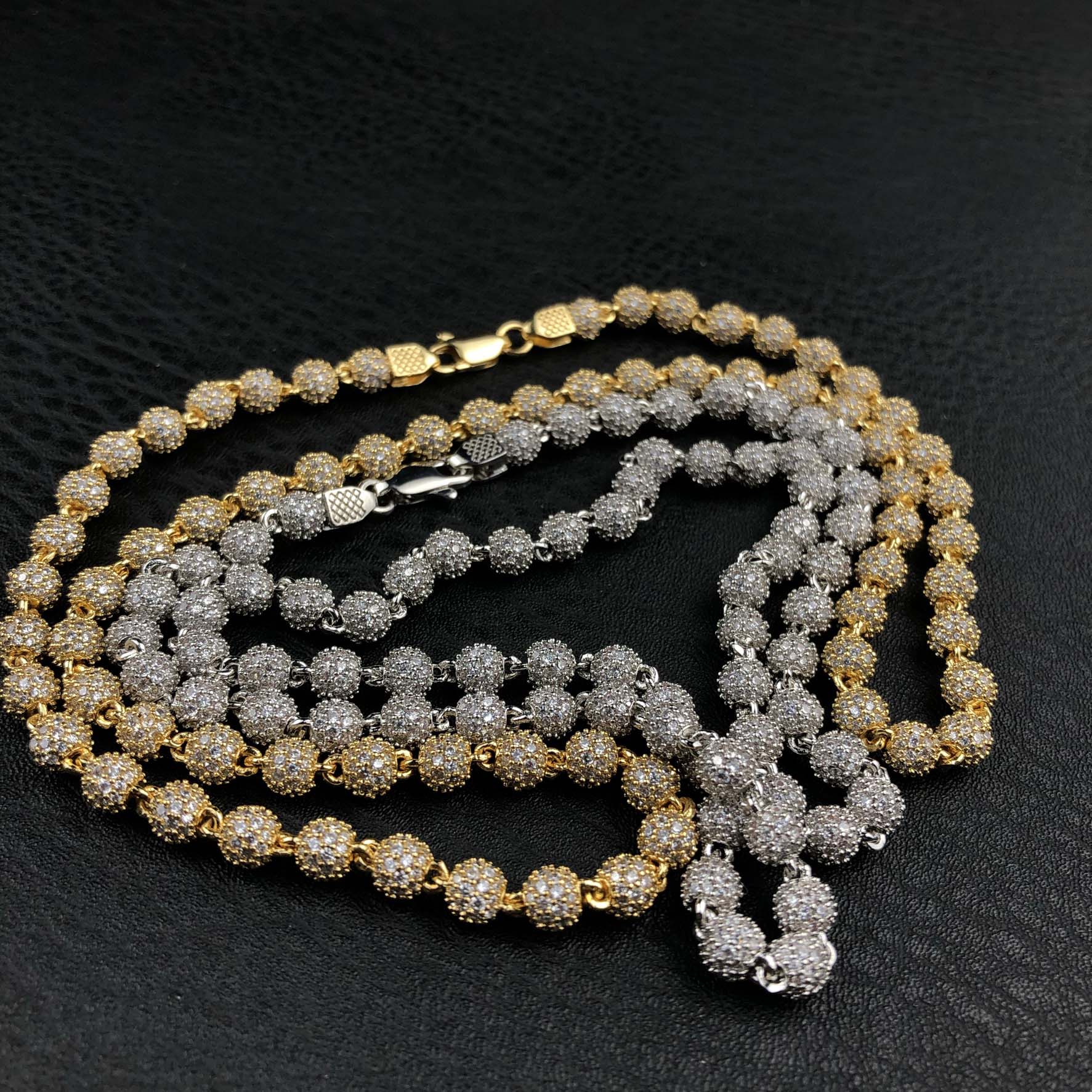 6mm Iced Ball Chain