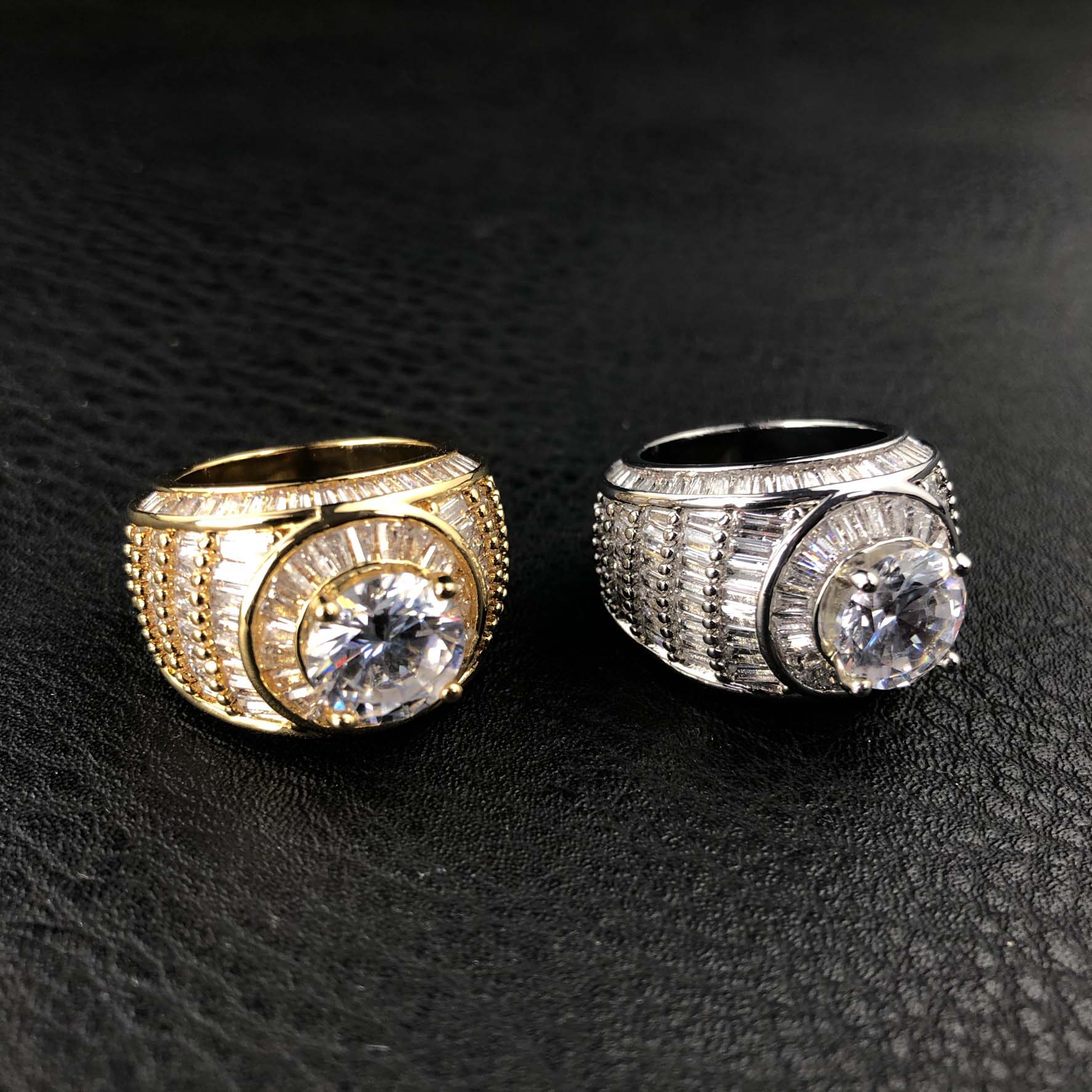 Hip hop men ring
