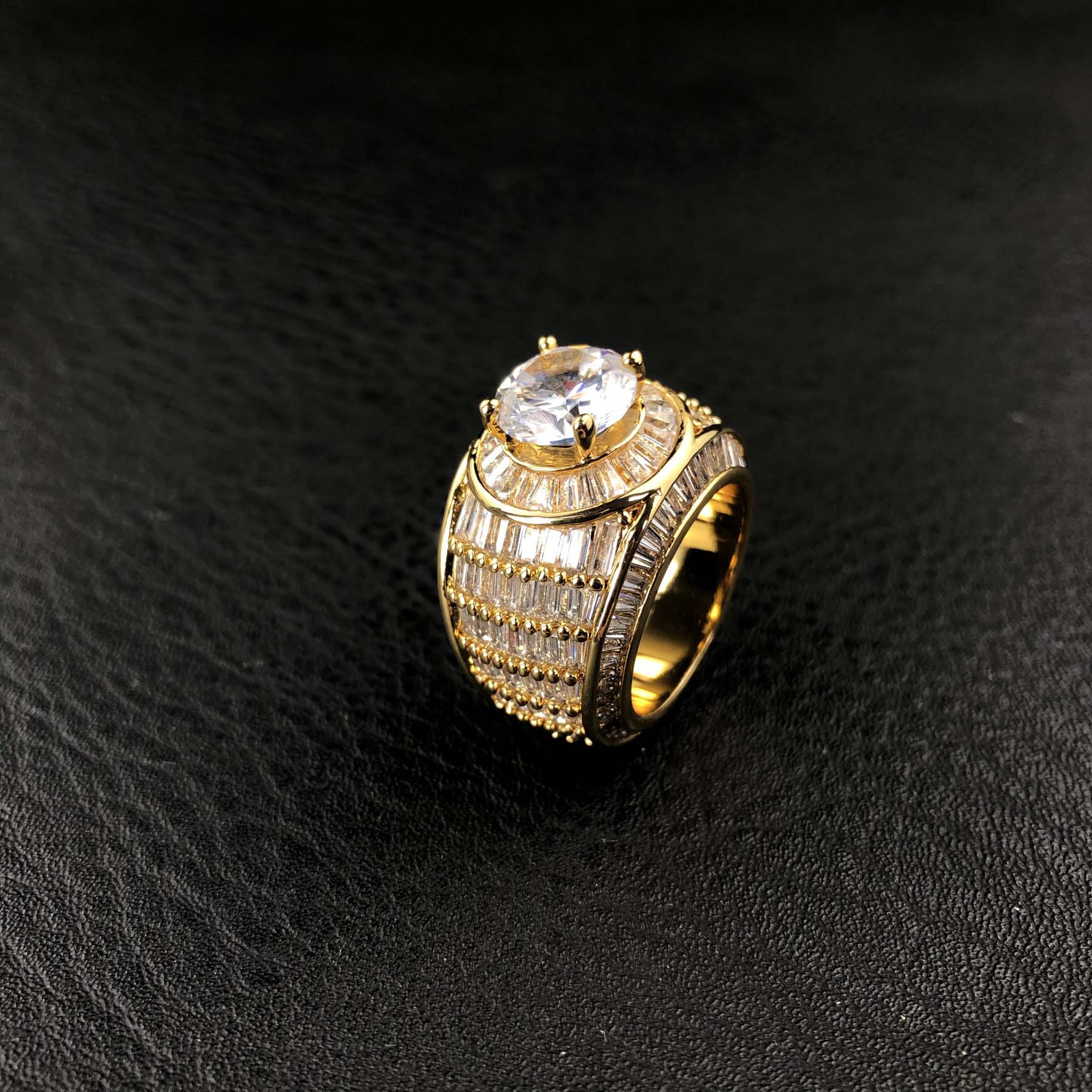 Hip hop men ring