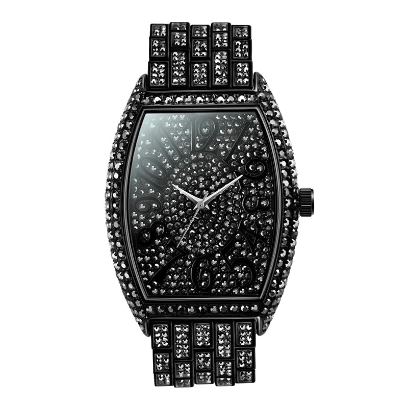 Hip hop ice watch
