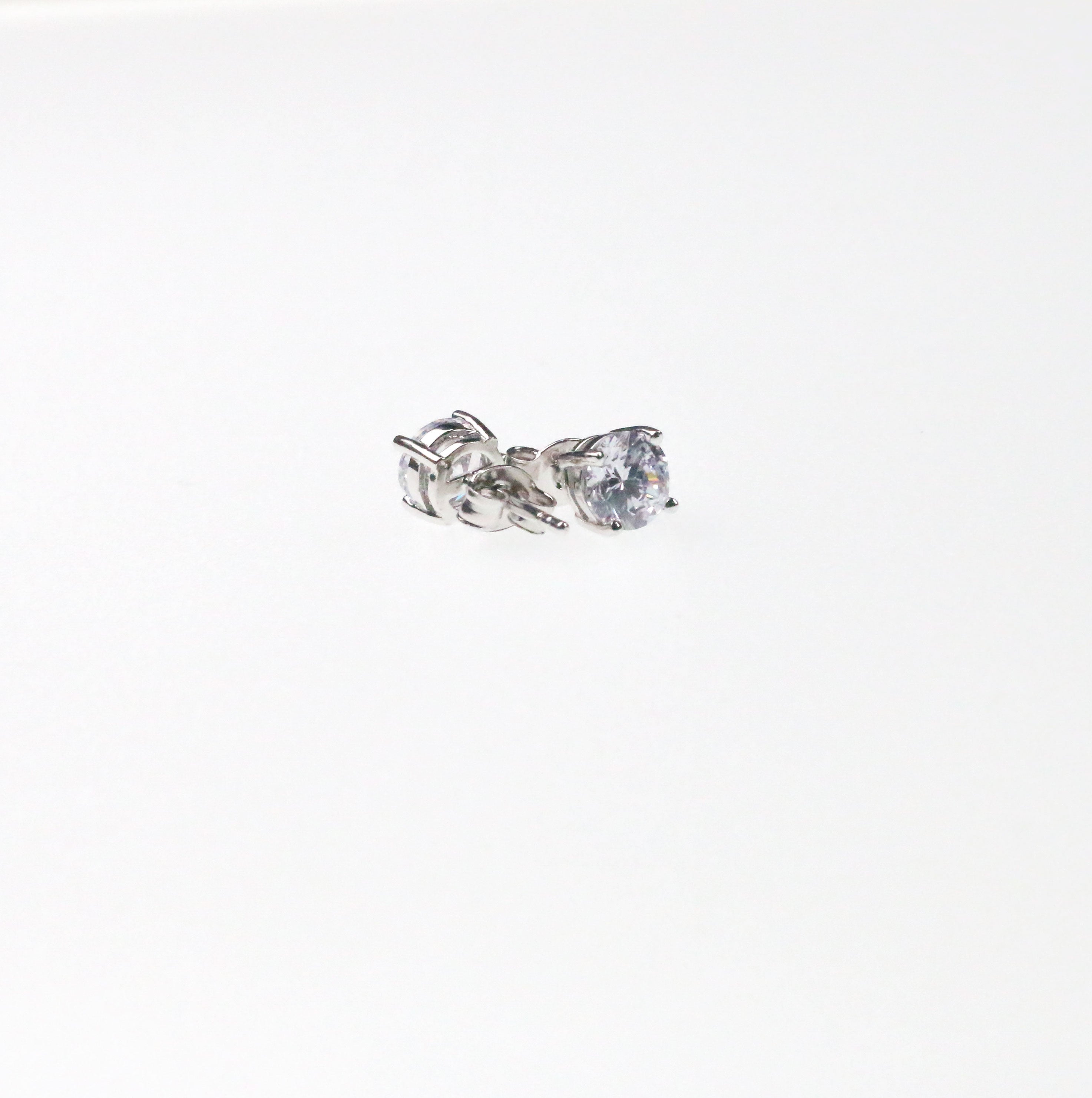 Round Earrings 5   6   7  8mm