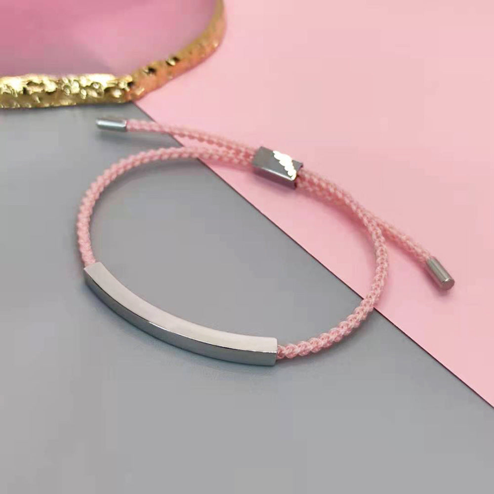 Custom Message Bracelet