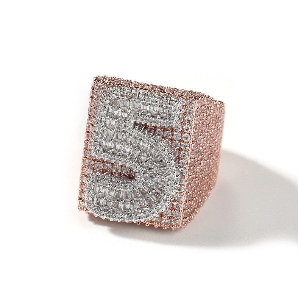 Custom Number and Letter Rings