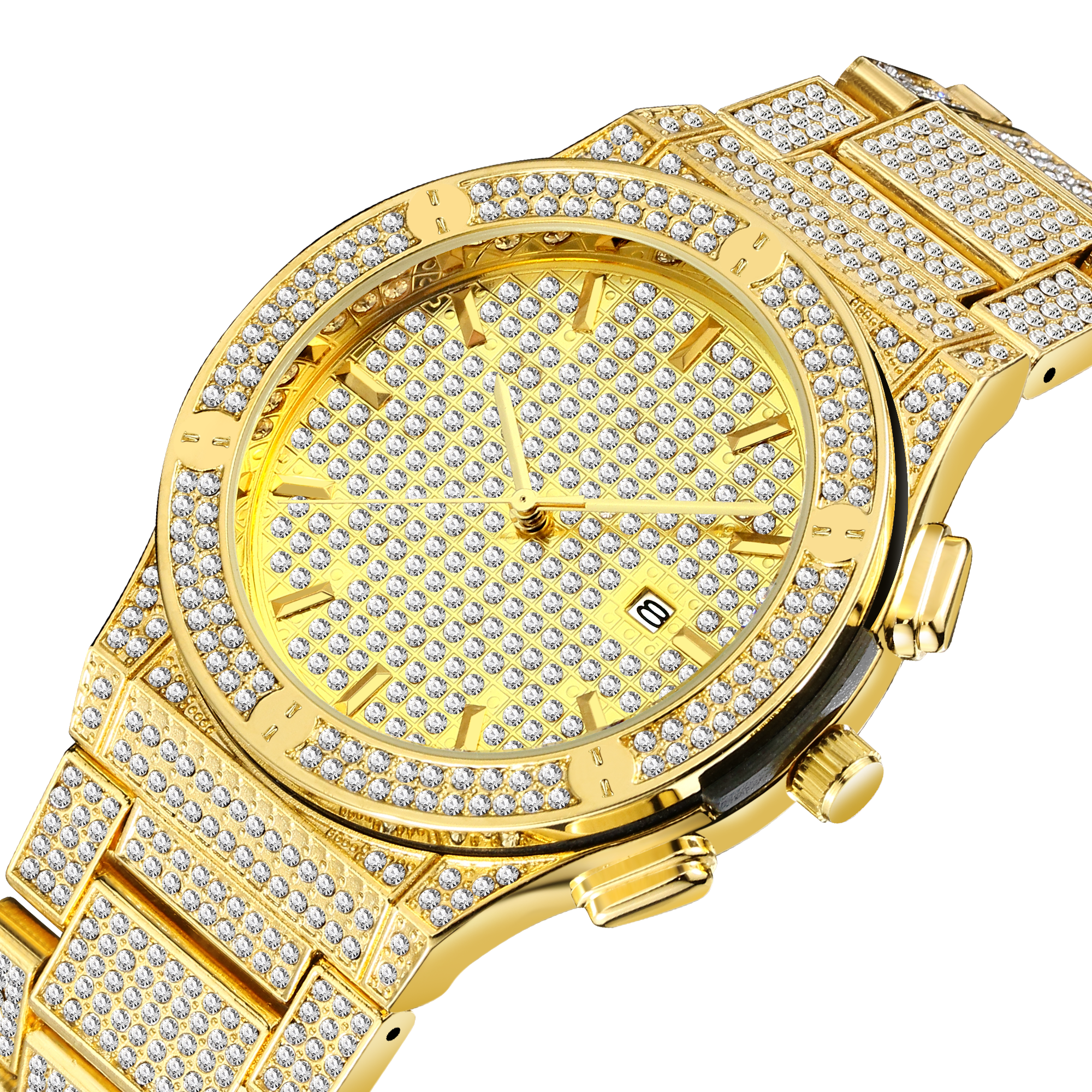 Hip hop ice watch