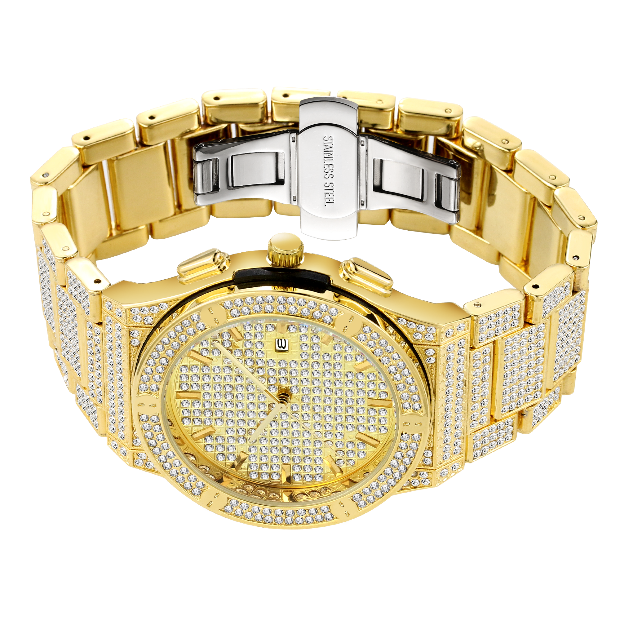 Hip hop ice watch