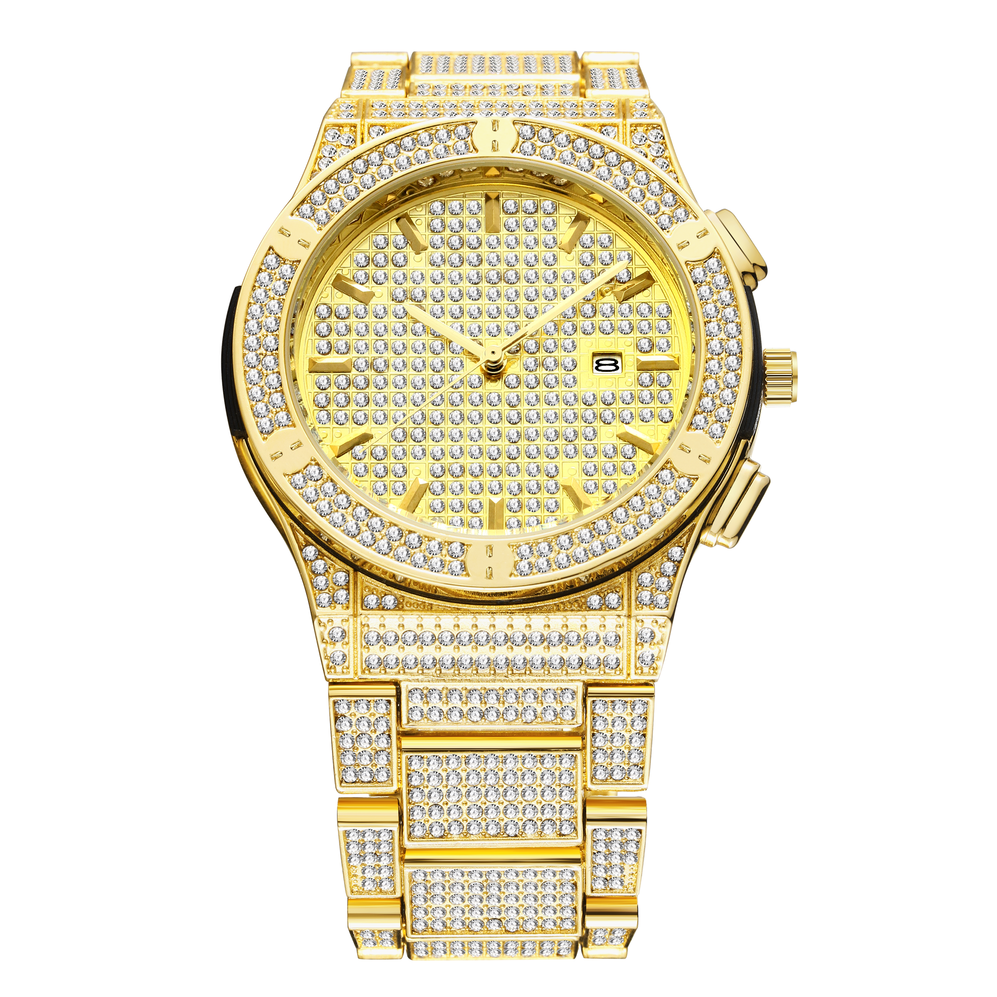 Hip hop ice watch