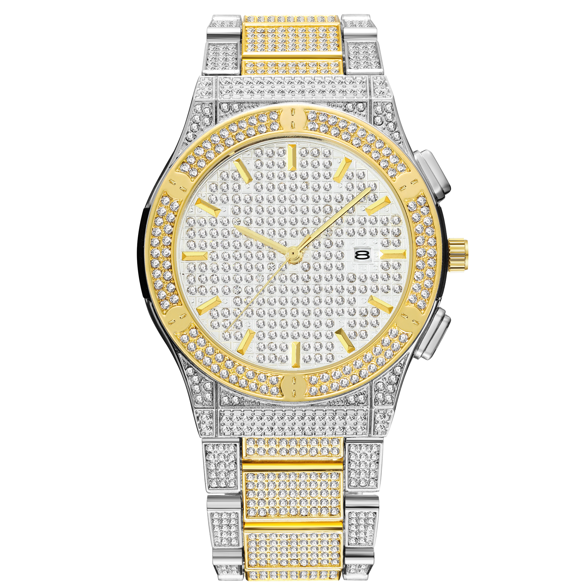 Hip hop ice watch