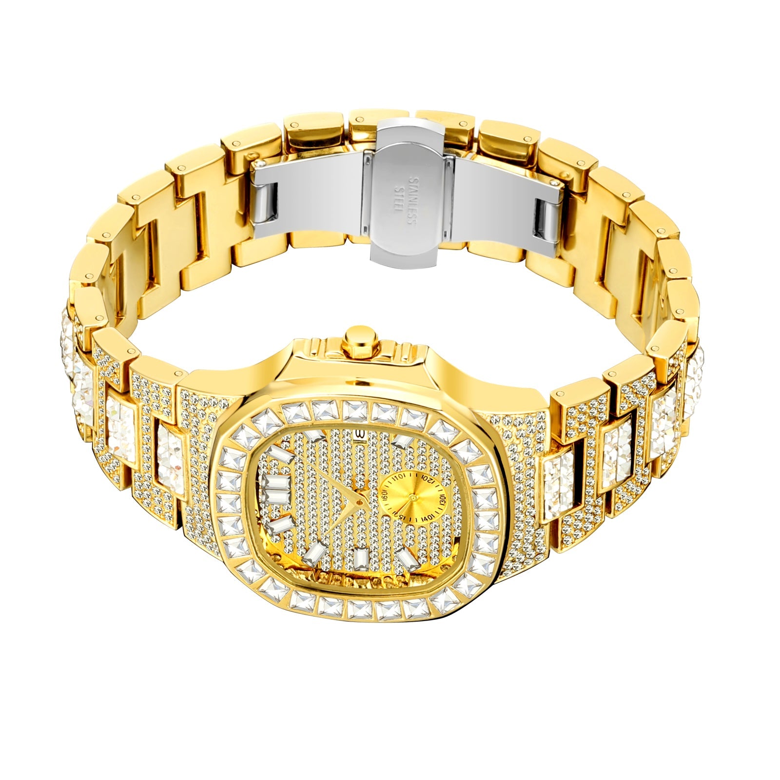 Hip hop ice watch