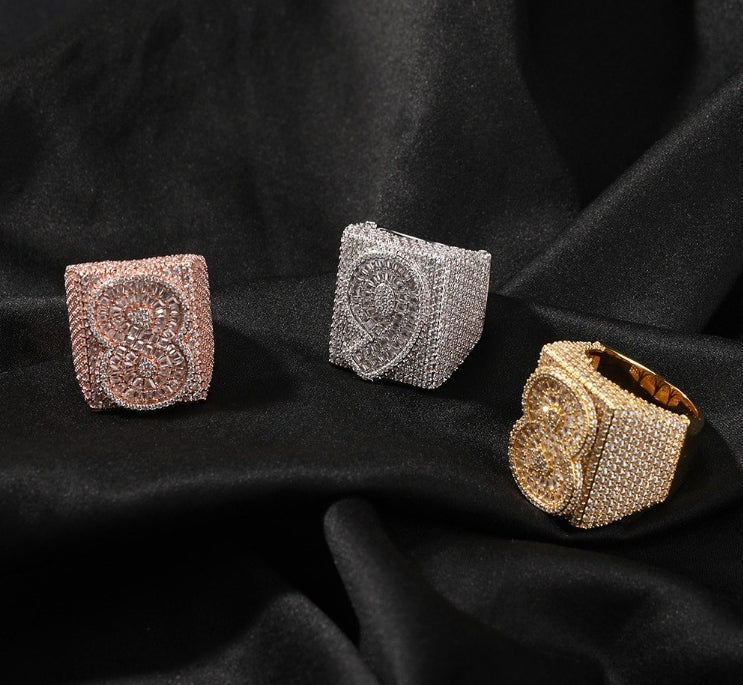 Custom Number and Letter Rings