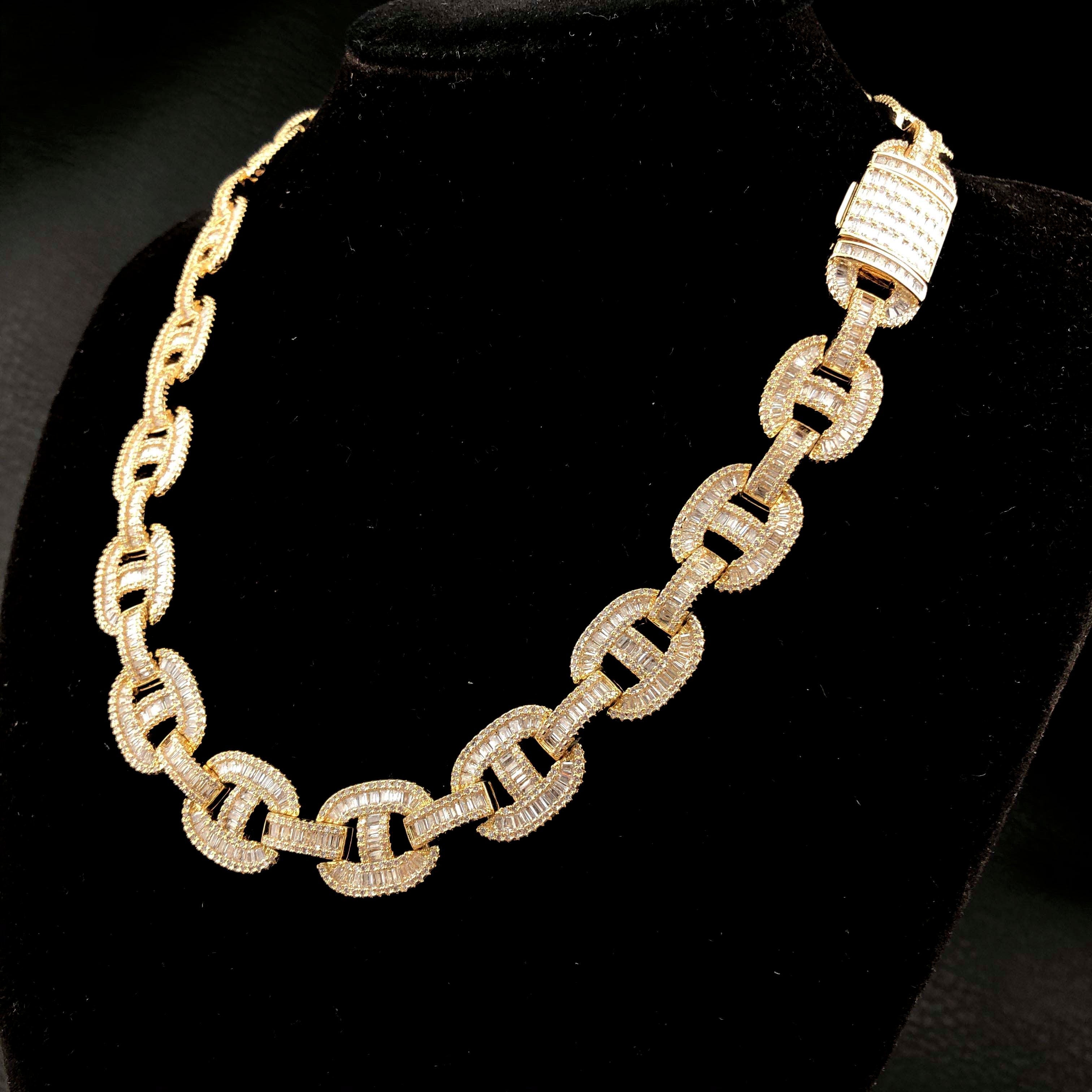 15mm Baguette Mariner Chain
