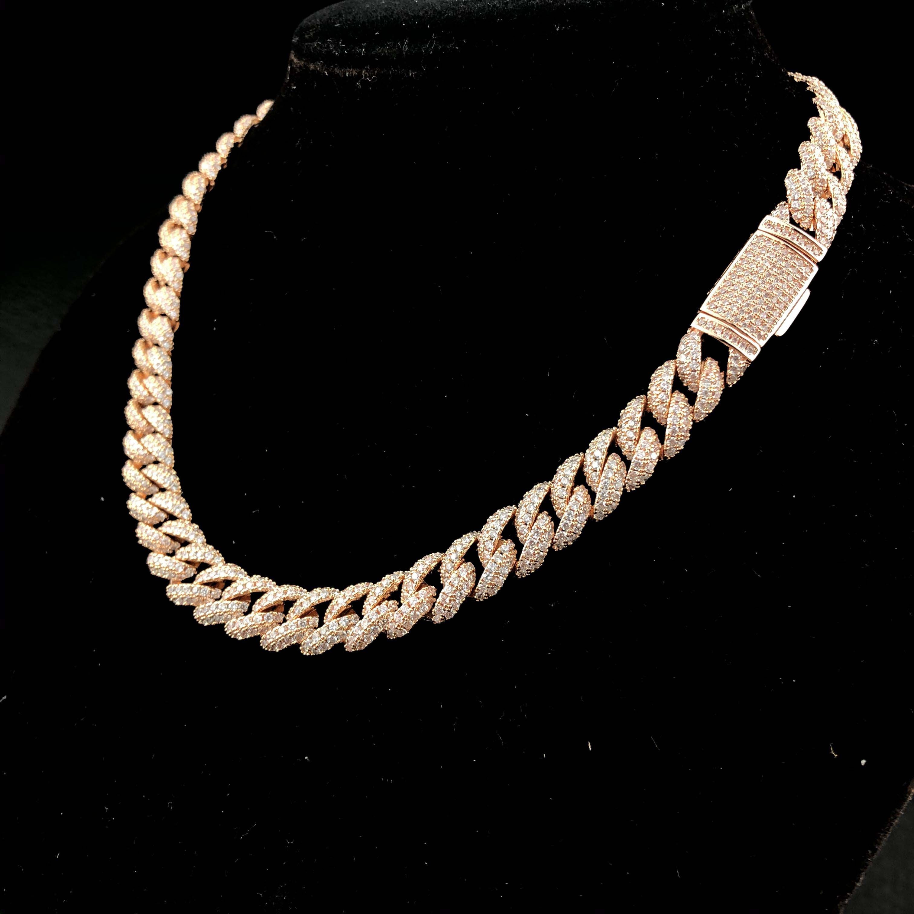 10mm Diamond Cuban Chain
