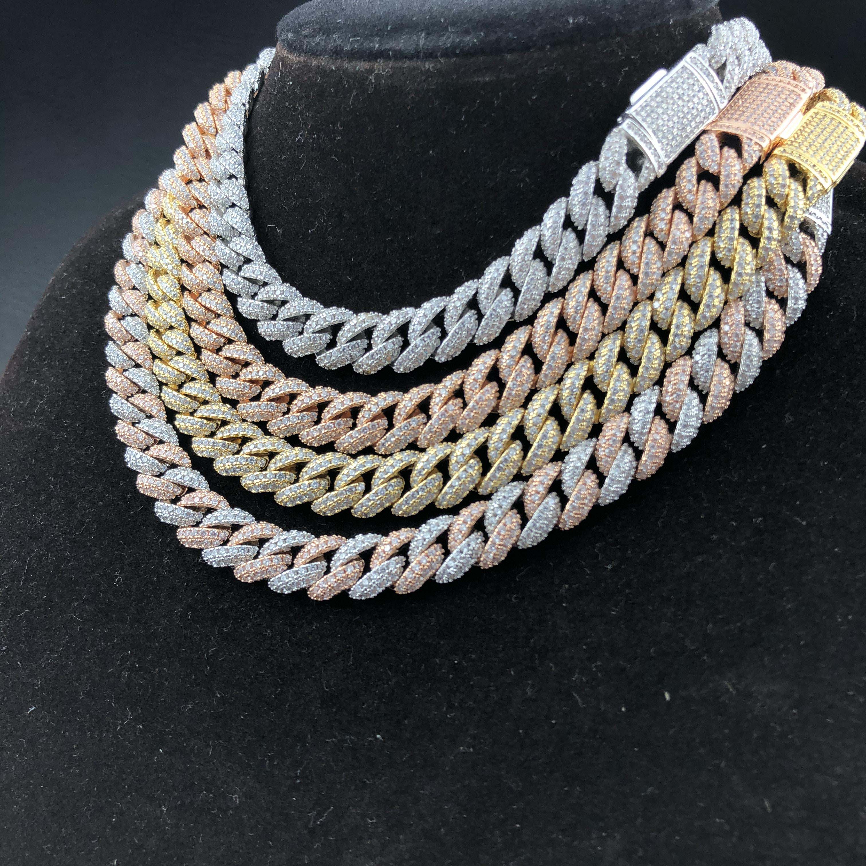 10mm Diamond Cuban Chain
