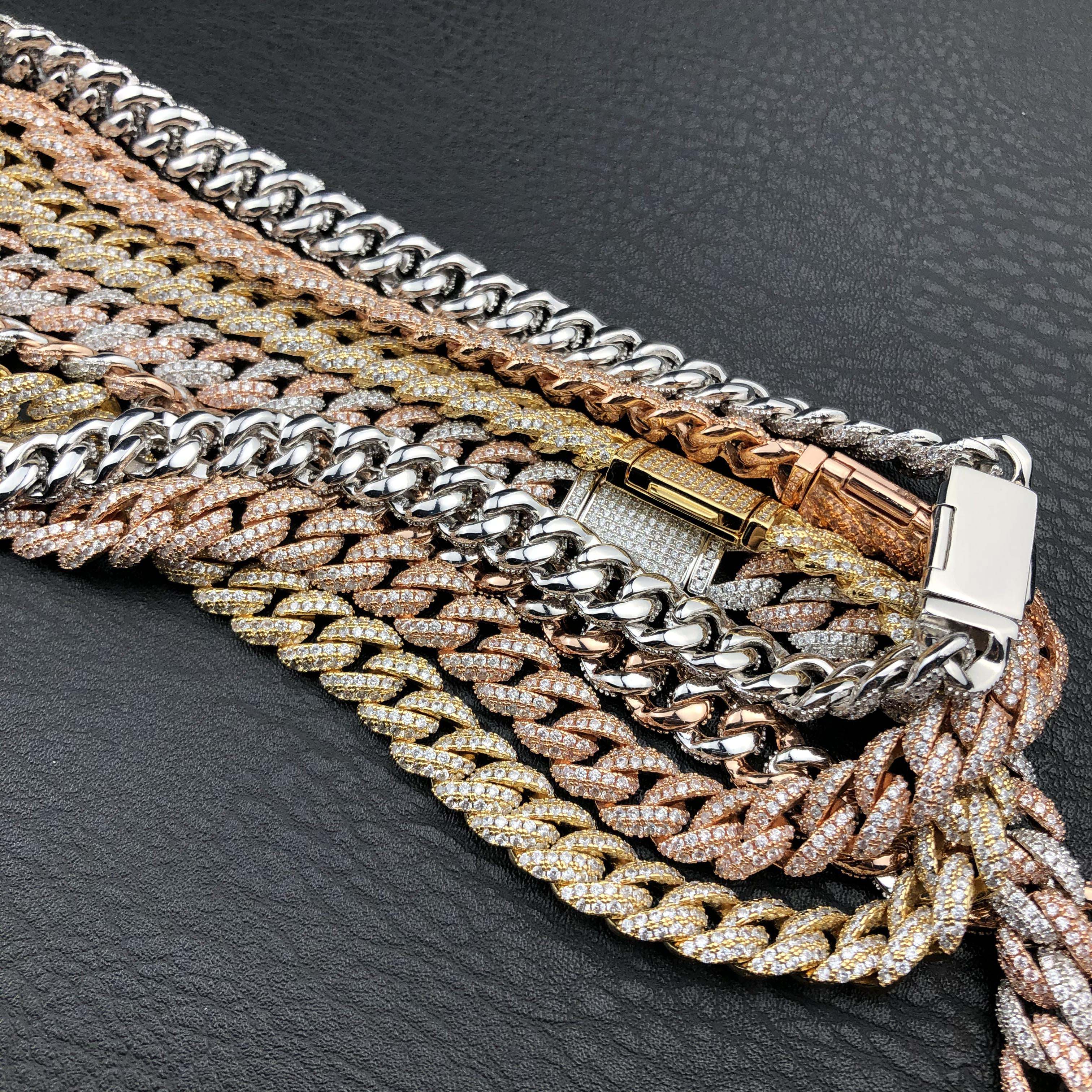 10mm Diamond Cuban Chain