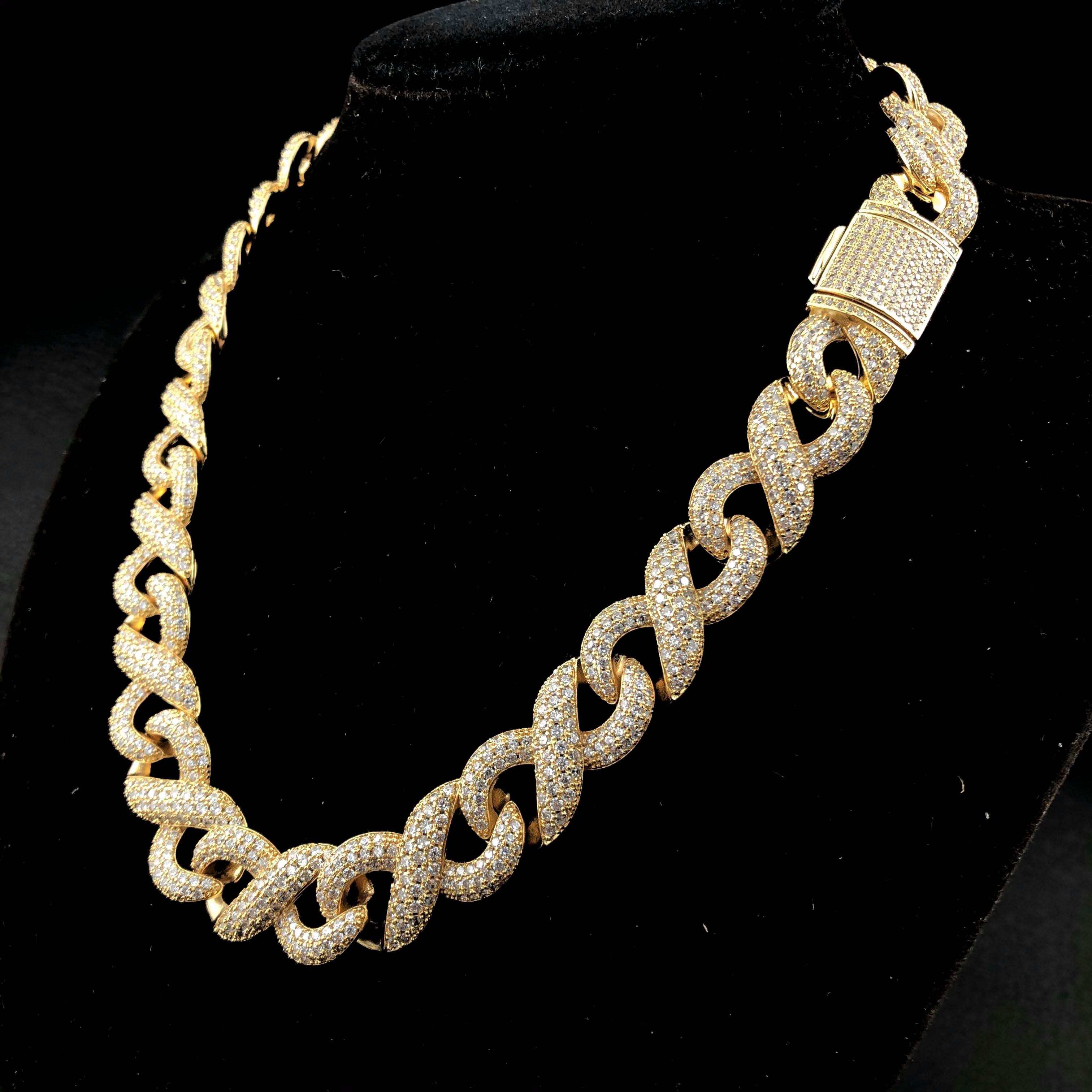 15mm Infinity Diamond Chain