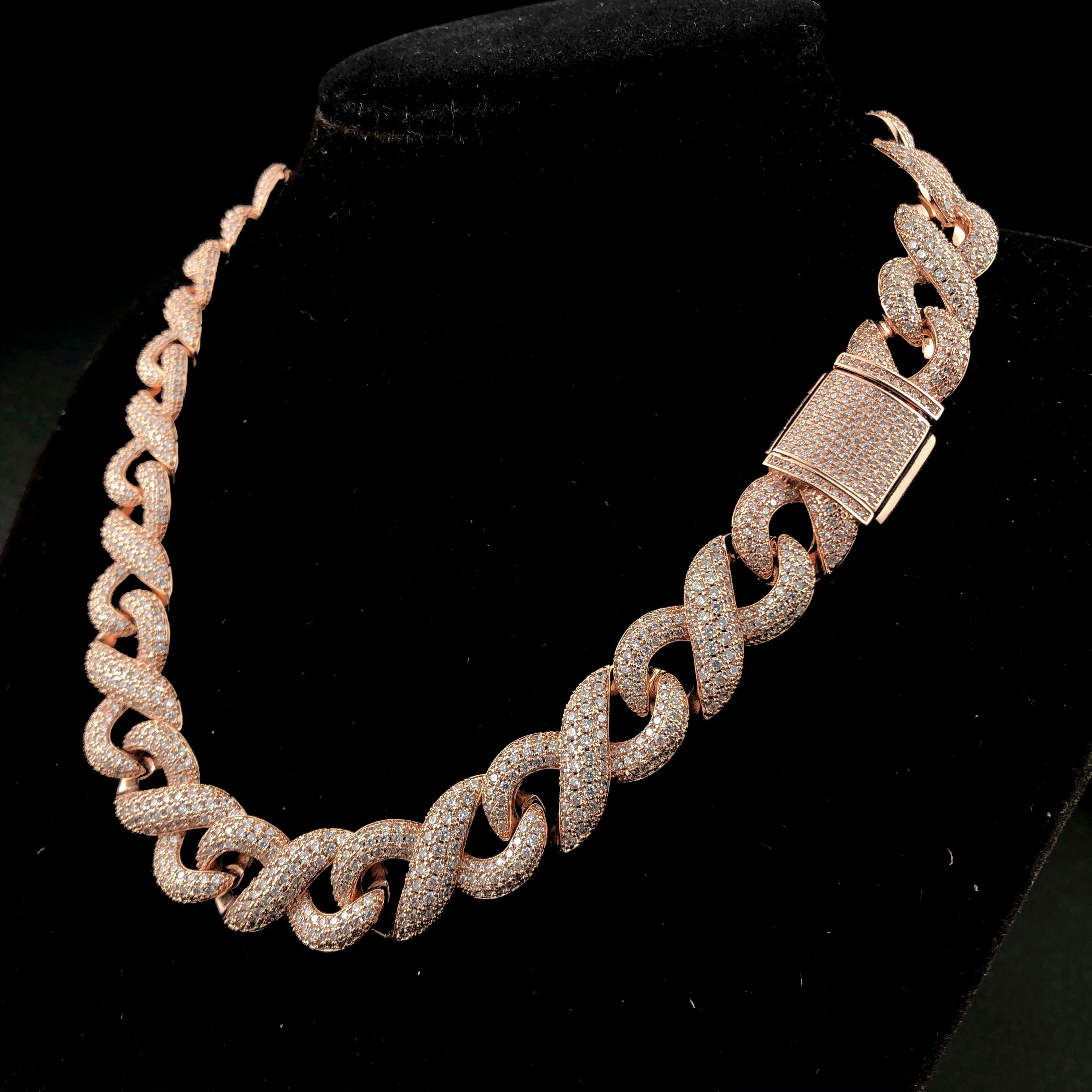 15mm Infinity Diamond Chain