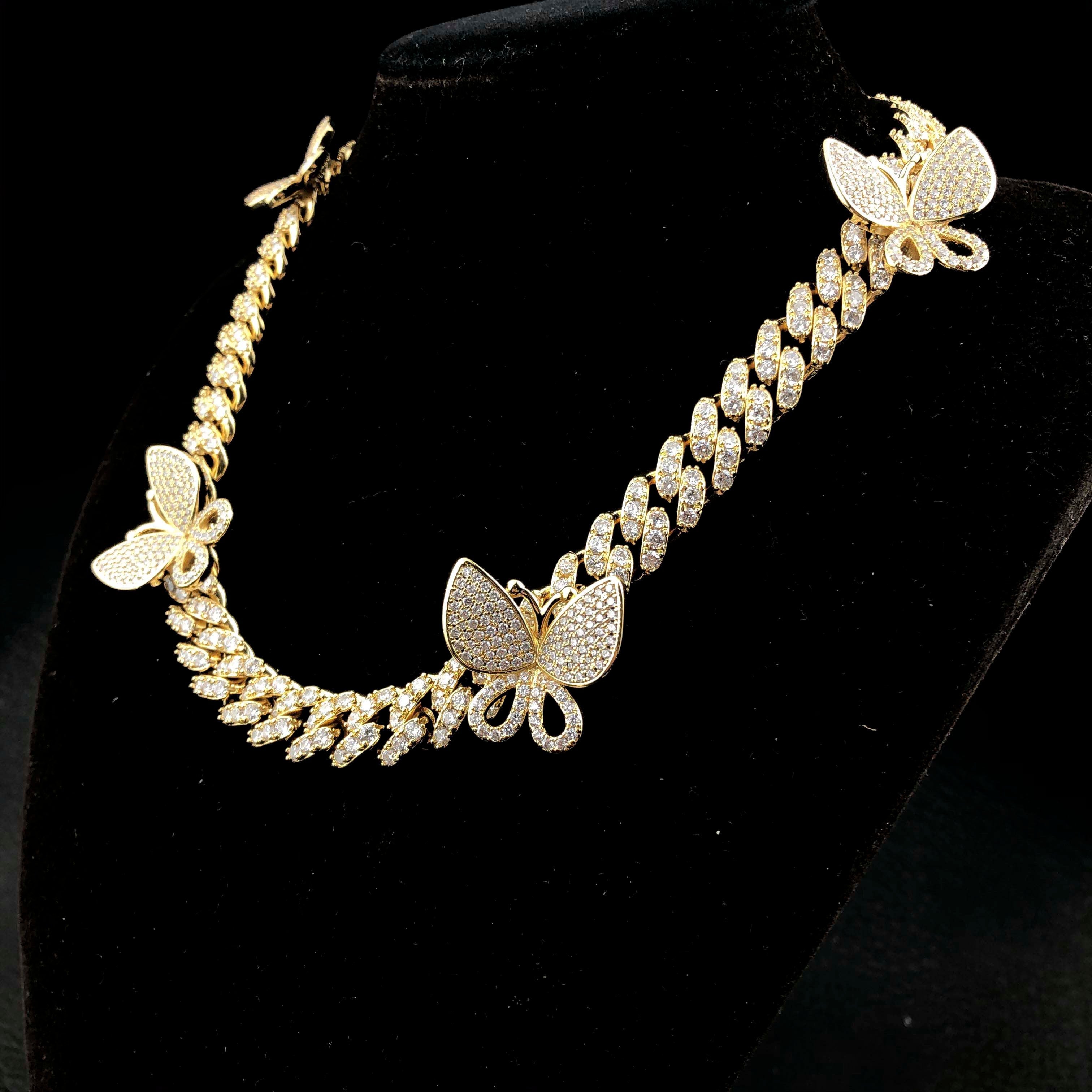 12mm butterfly cuban chain