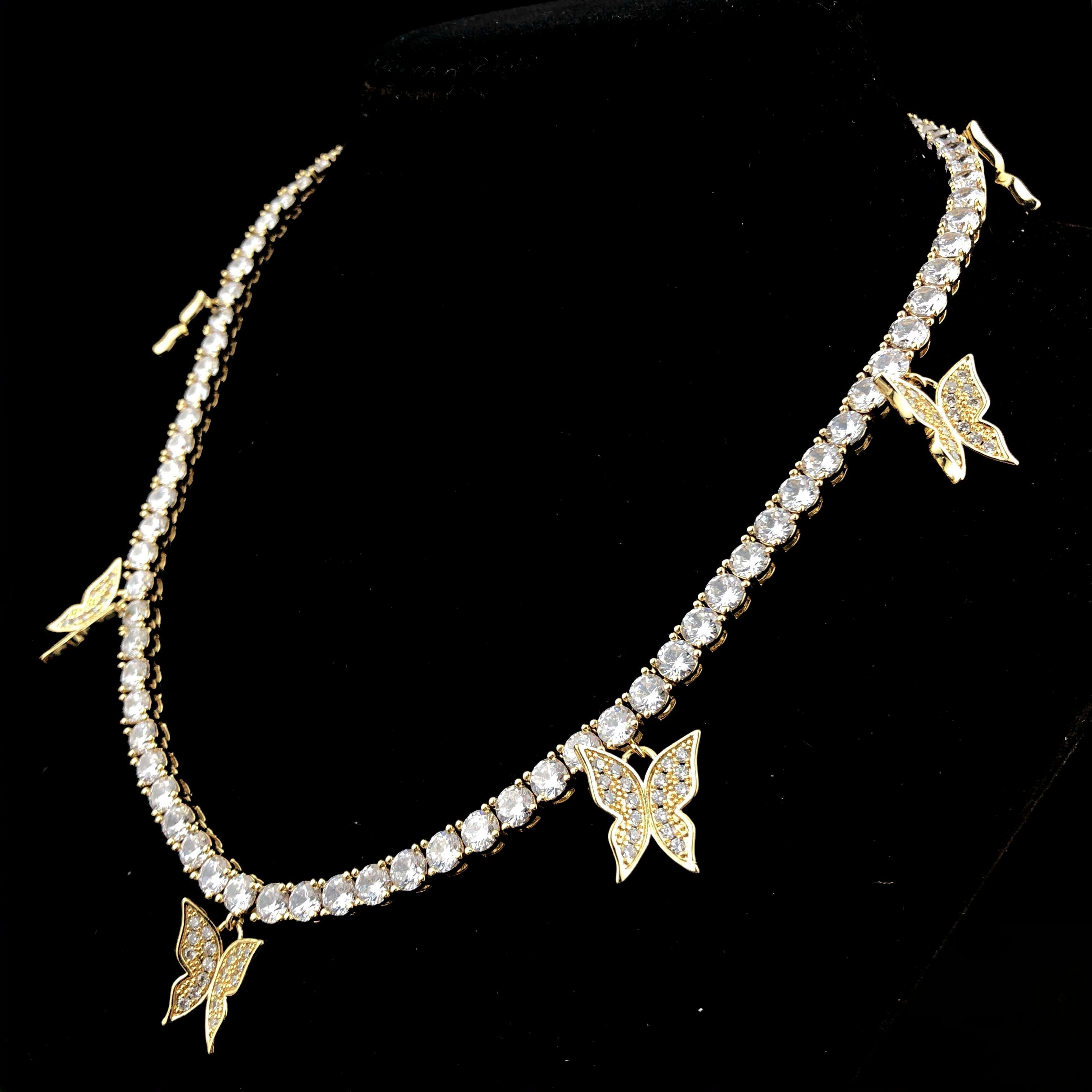 butterfly tennis chain