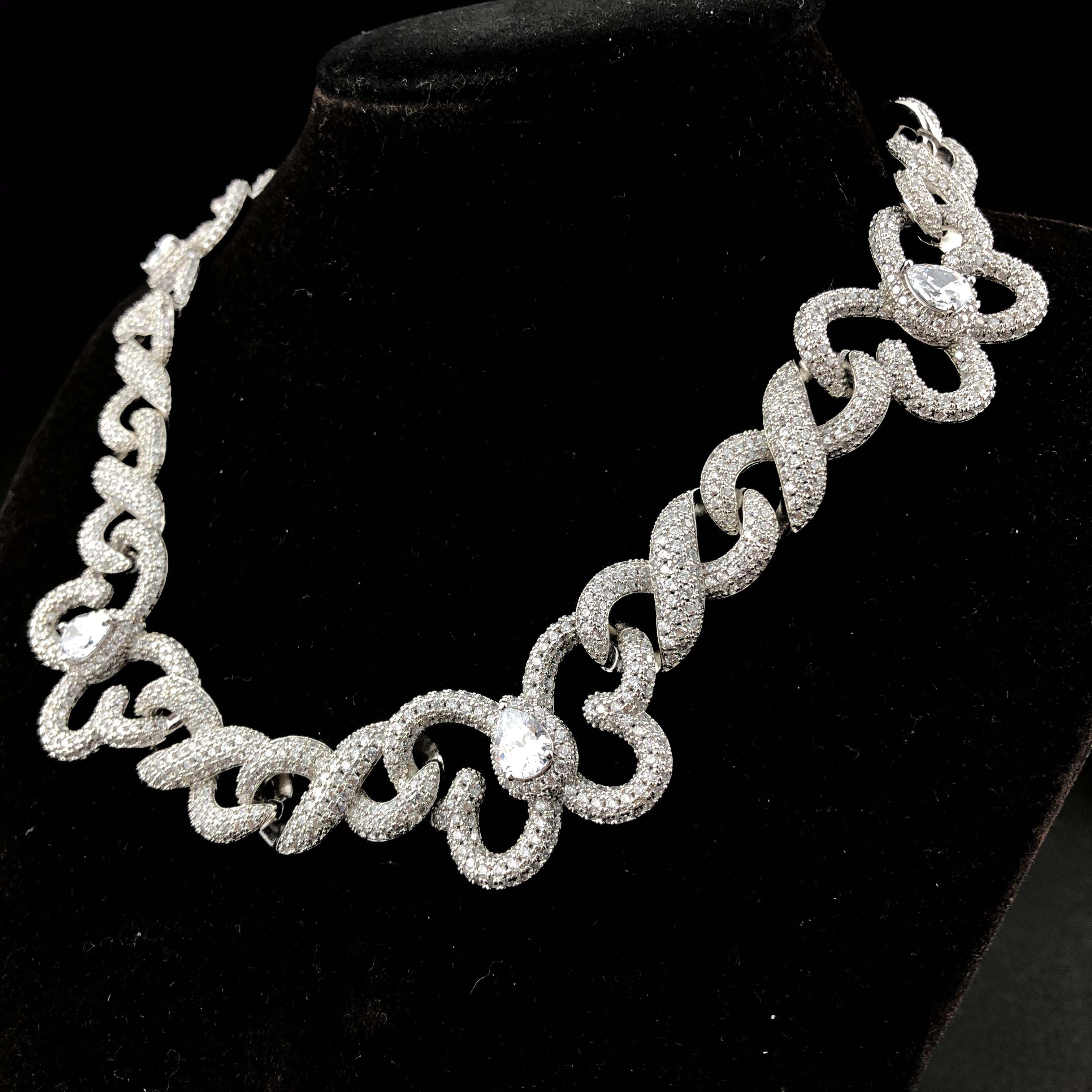 15mm Infinity butterfly Diamond Chain