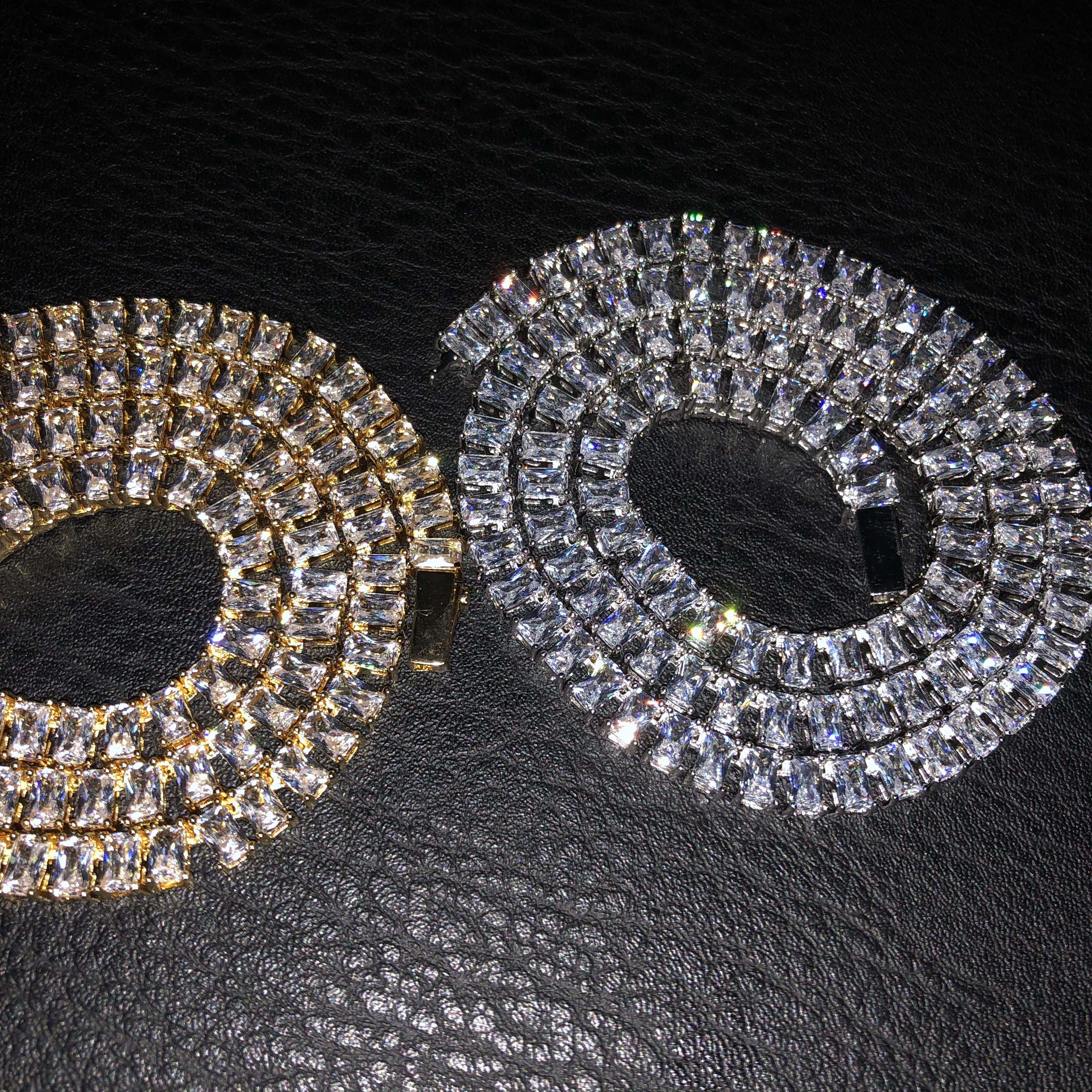 Baguette Tennis Chain