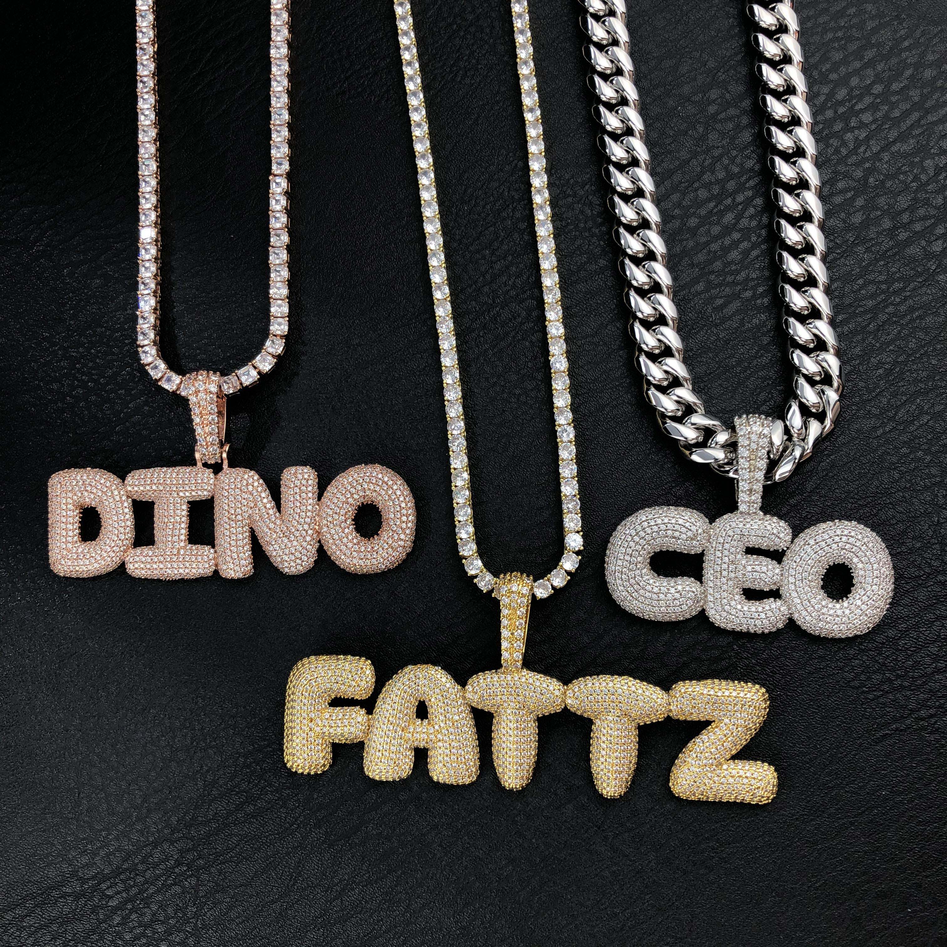 Large Bubble Custom Pendant