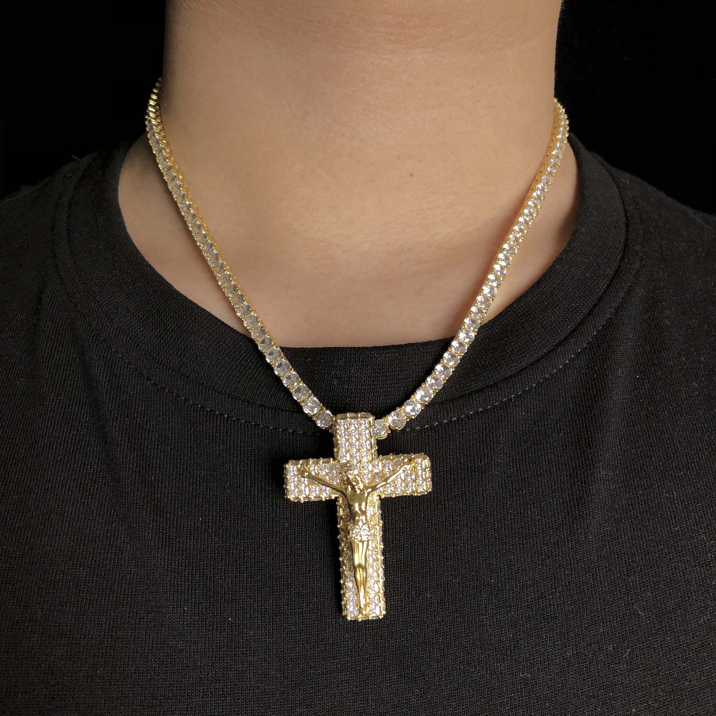 cross Jesus pendant