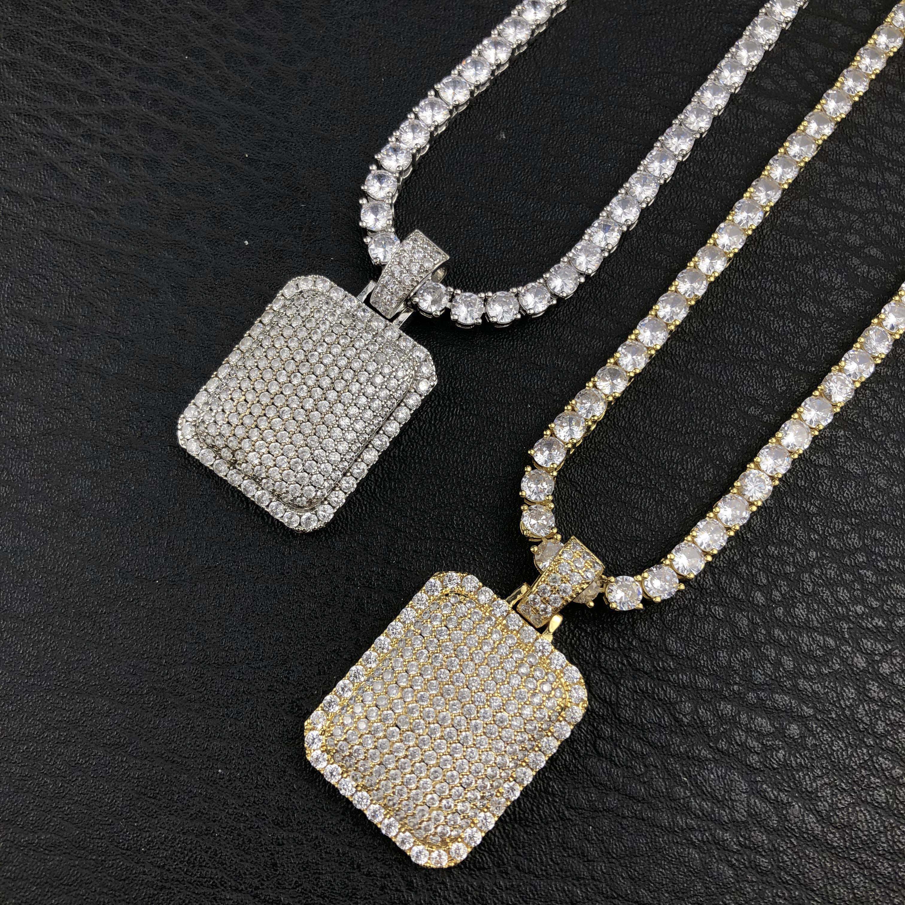 Iced cube pendant