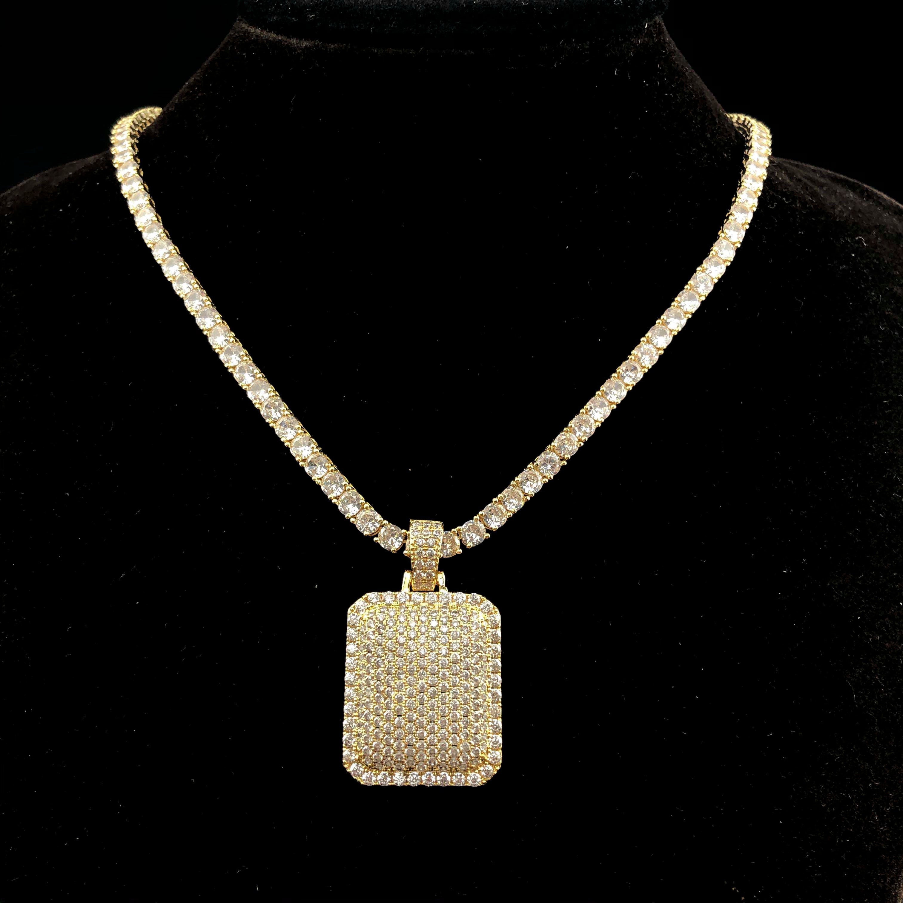 Iced cube pendant