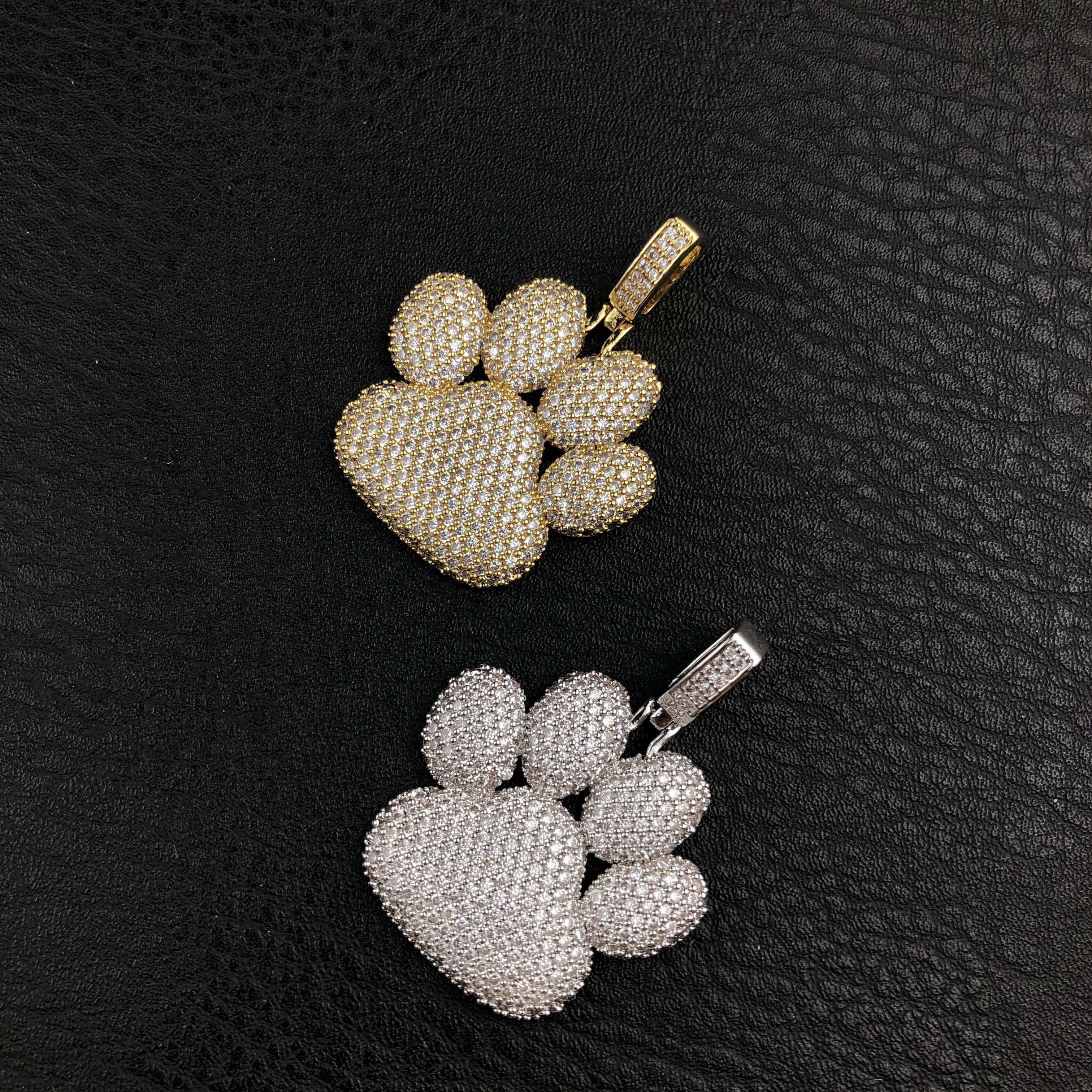 Panda feet Pendant