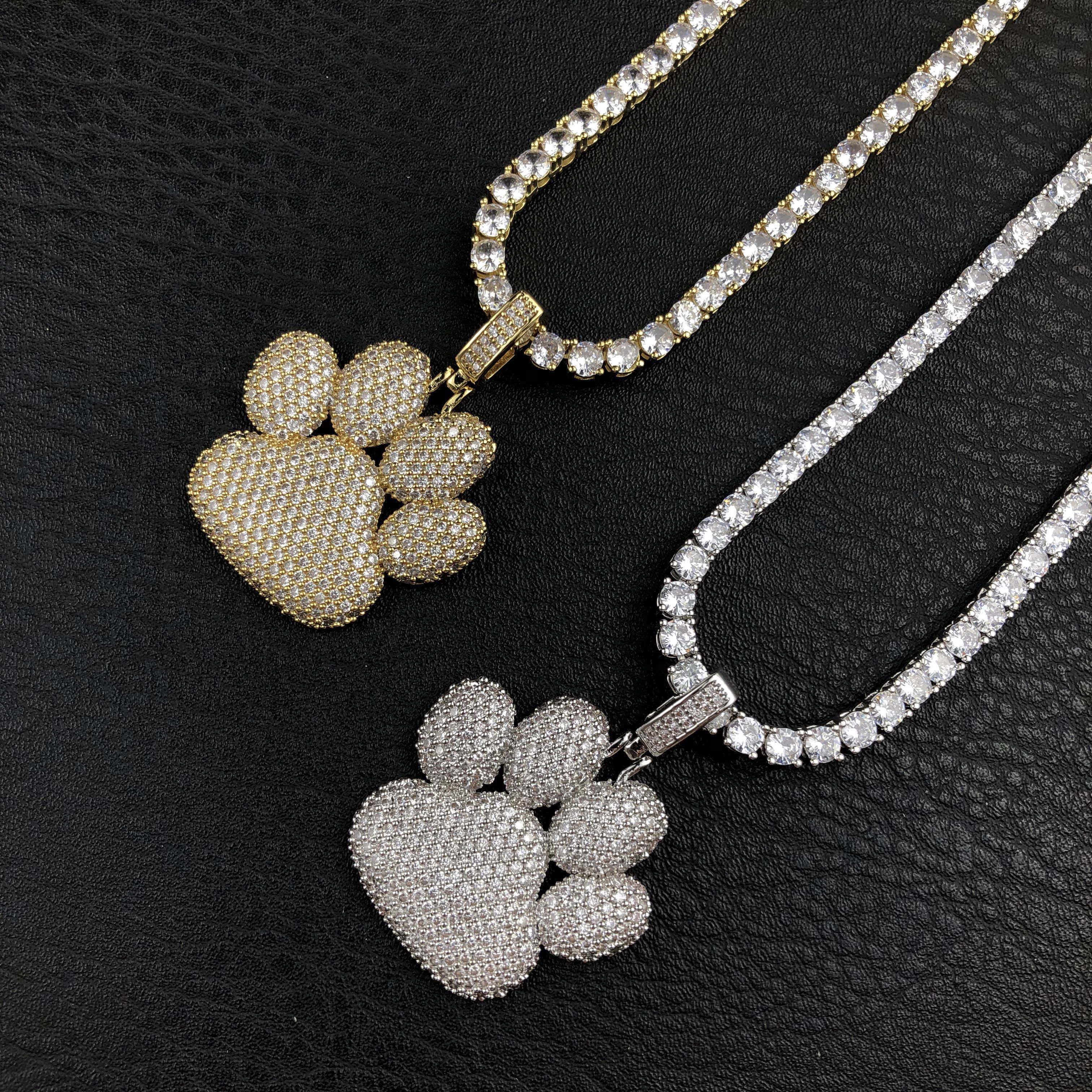 Panda feet Pendant