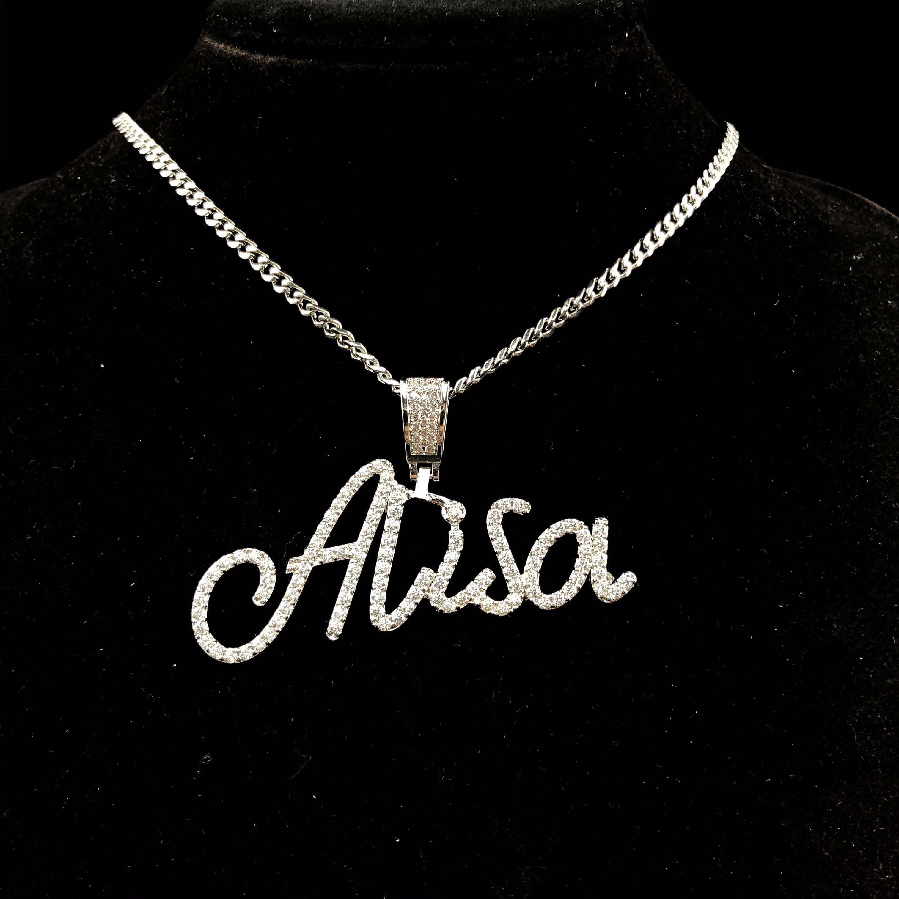 Classic Handwriting Custom Pendant