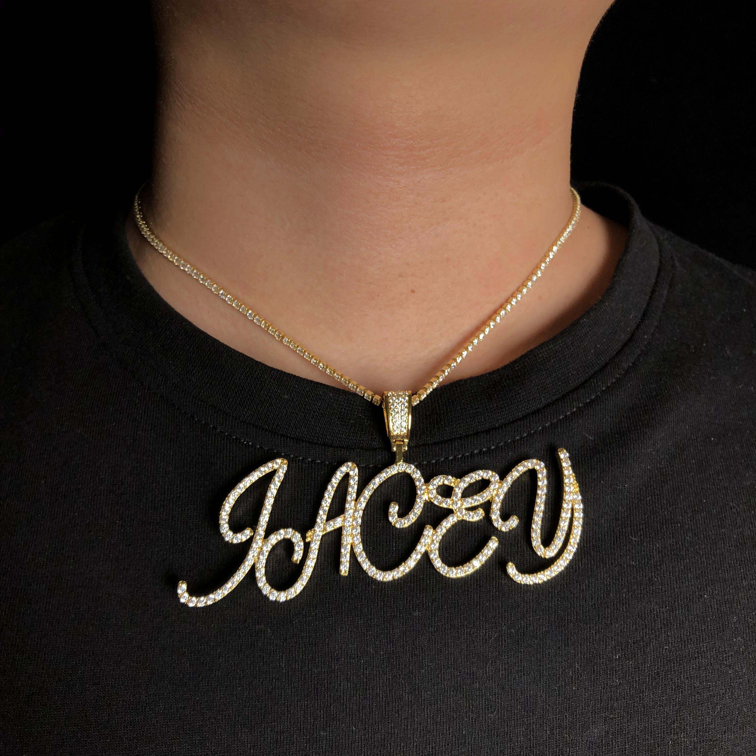 Classic Handwriting Custom Pendant