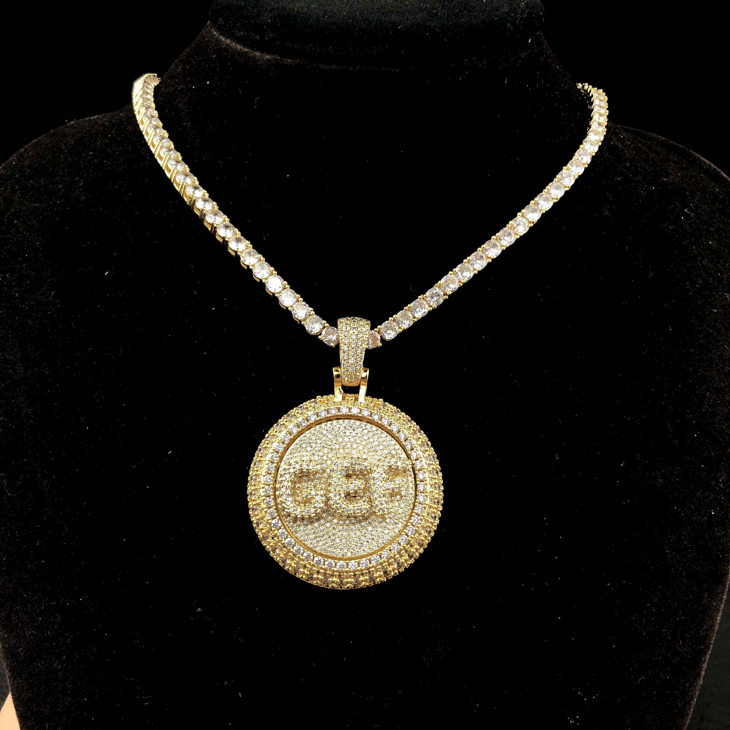 Spinning Diamond QC Custom Pendant