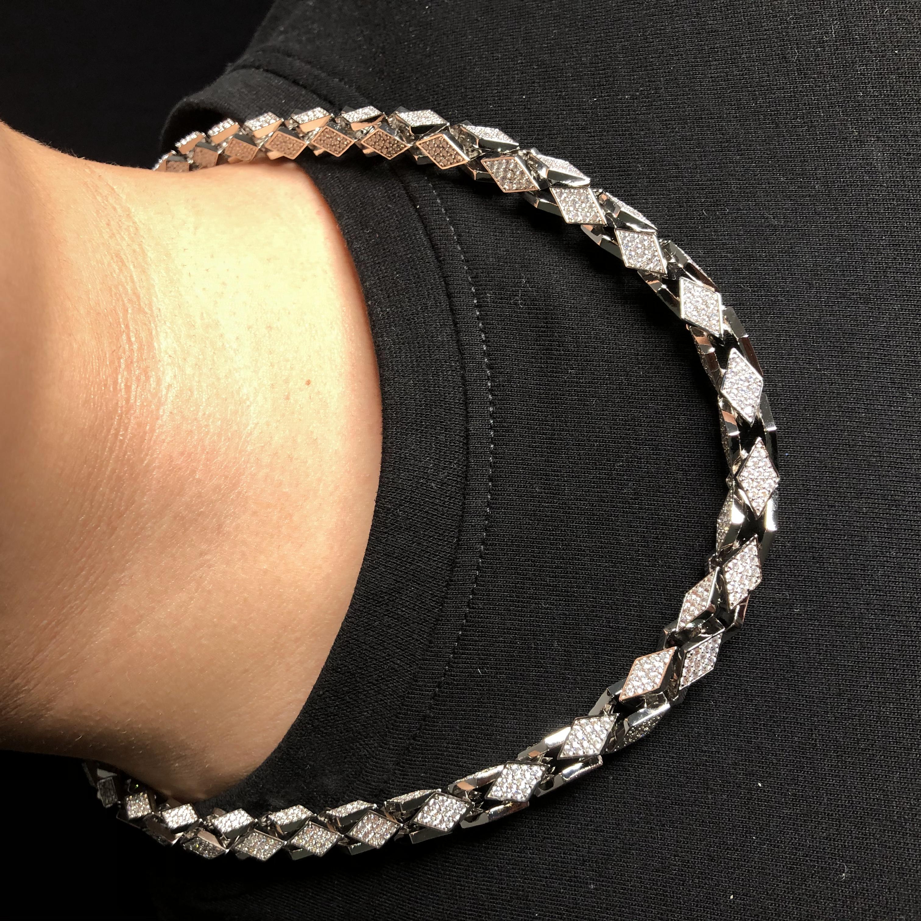 10mm Iced Triangle Chain