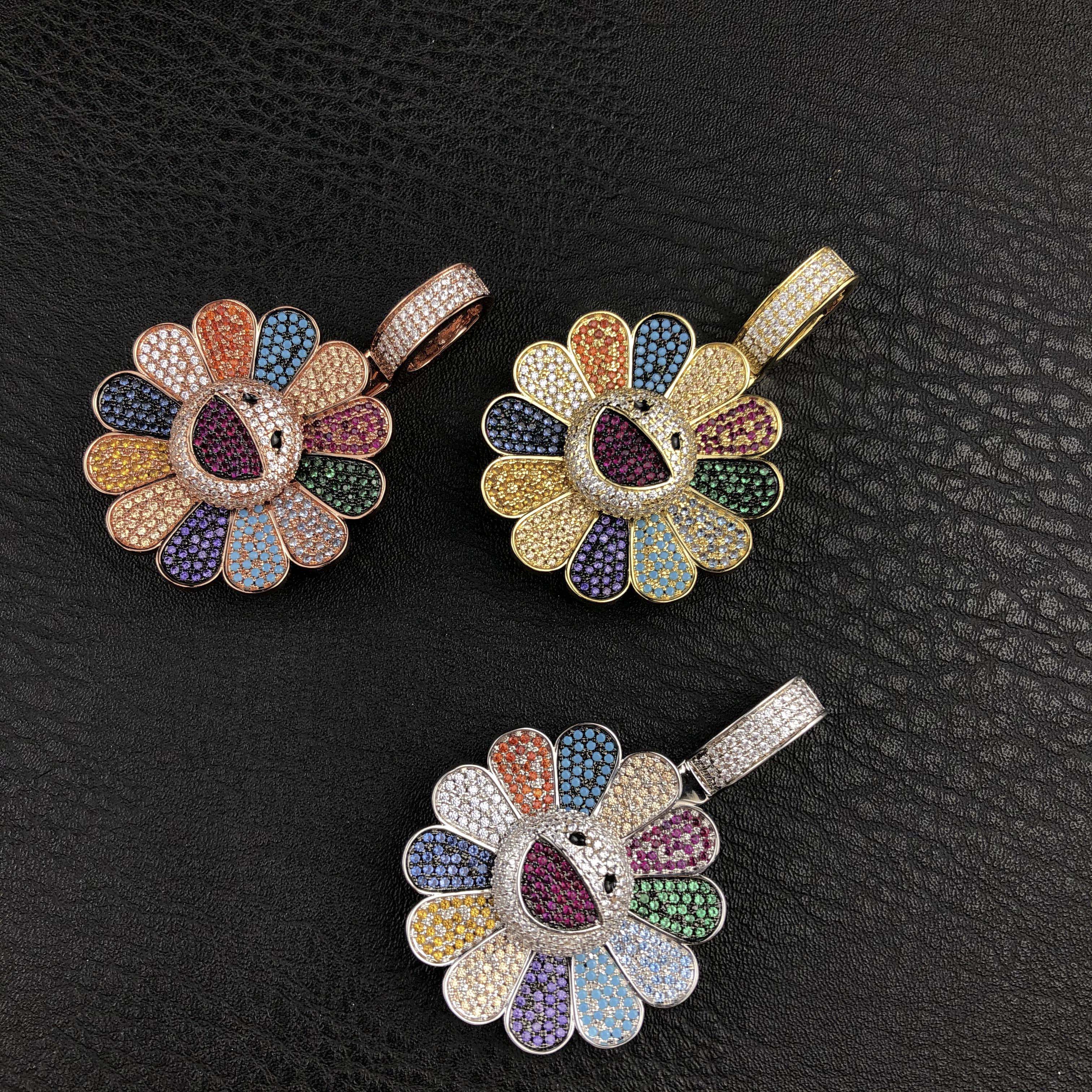 Sunflower pendant